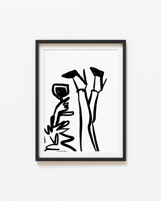 Wine Time | Wine Poster | UNFRAMED