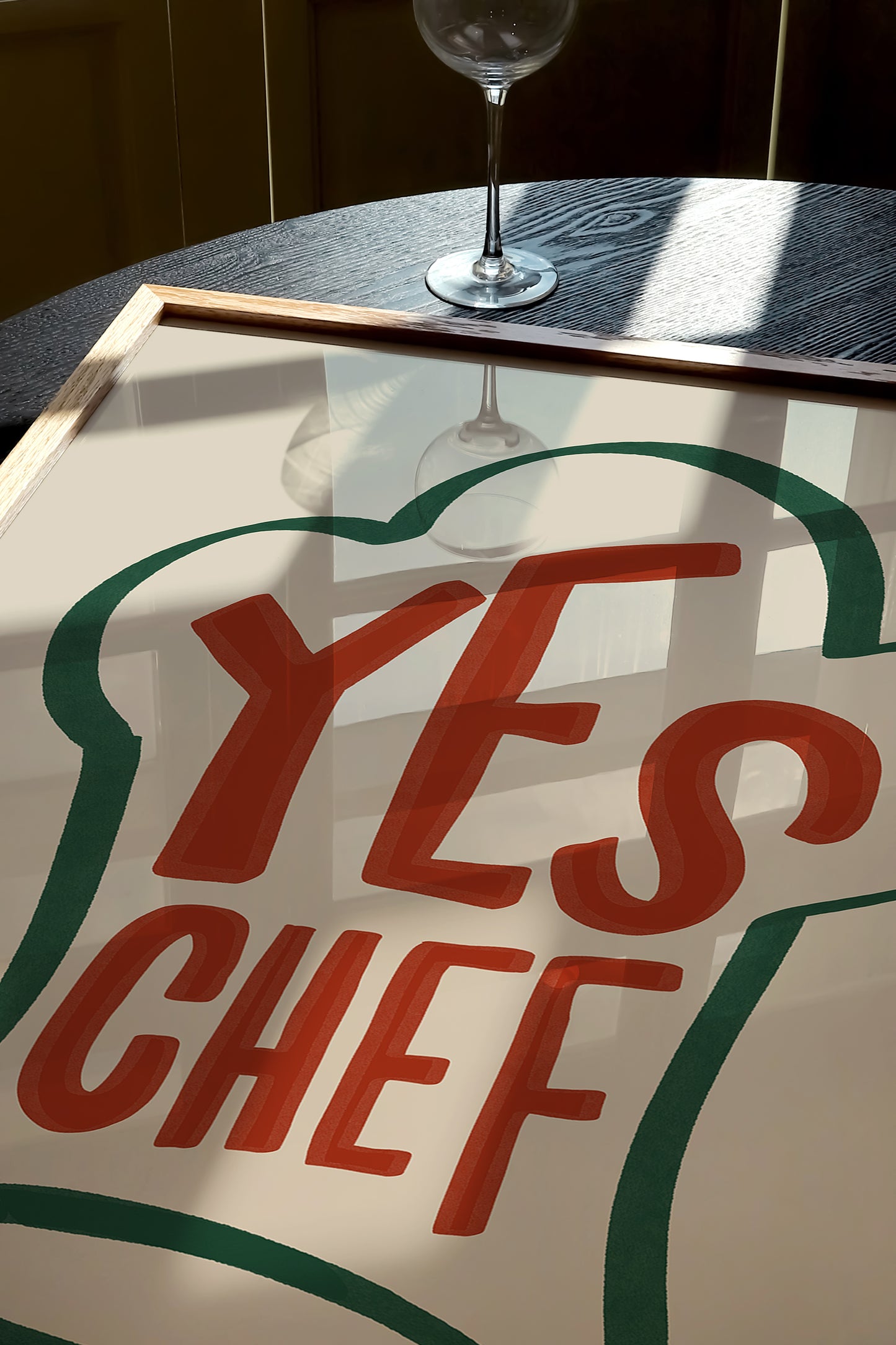 Yes Chef | New York Poster | UNFRAMED