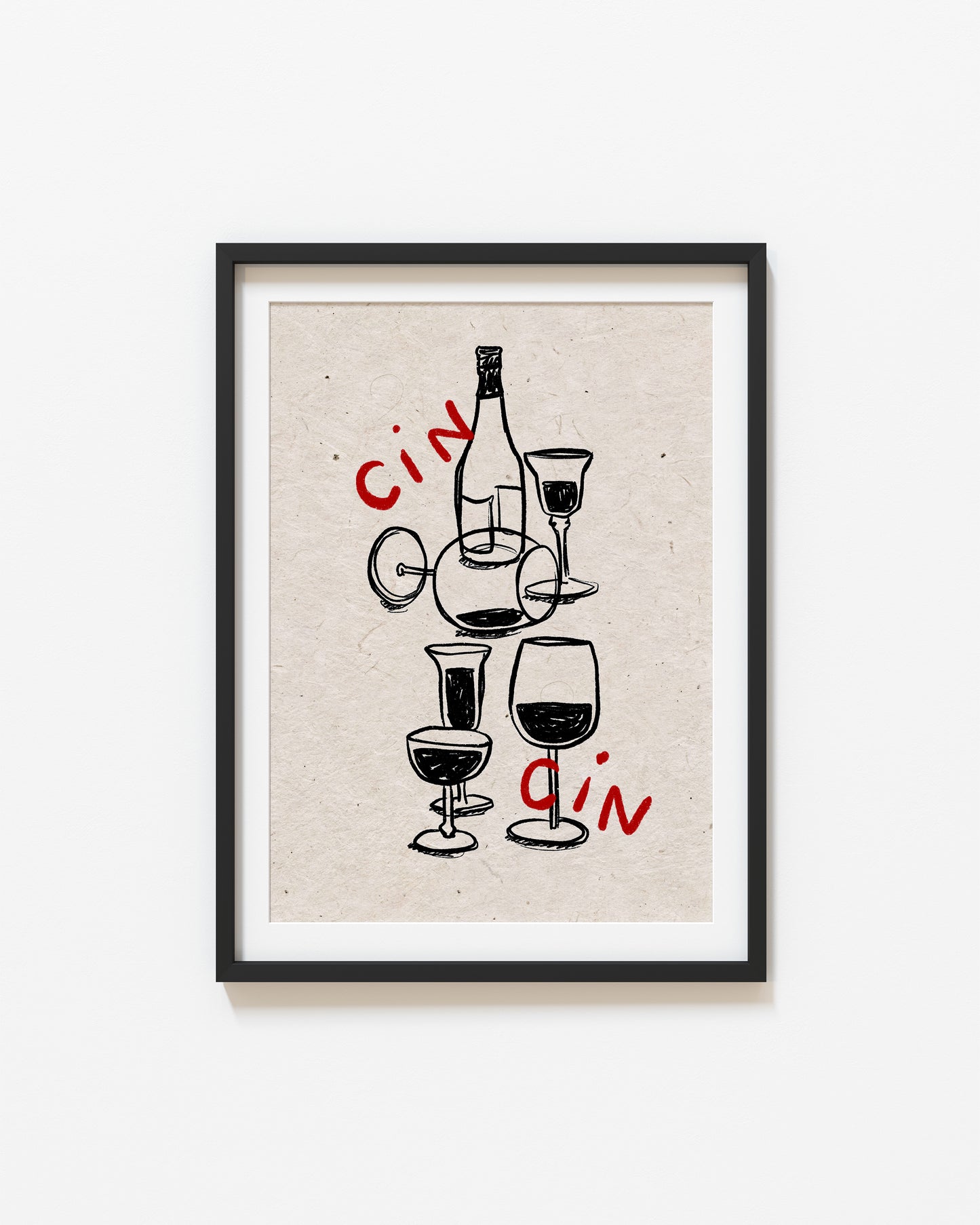 Vintage Wine | Wine Poster | UNFRAMED