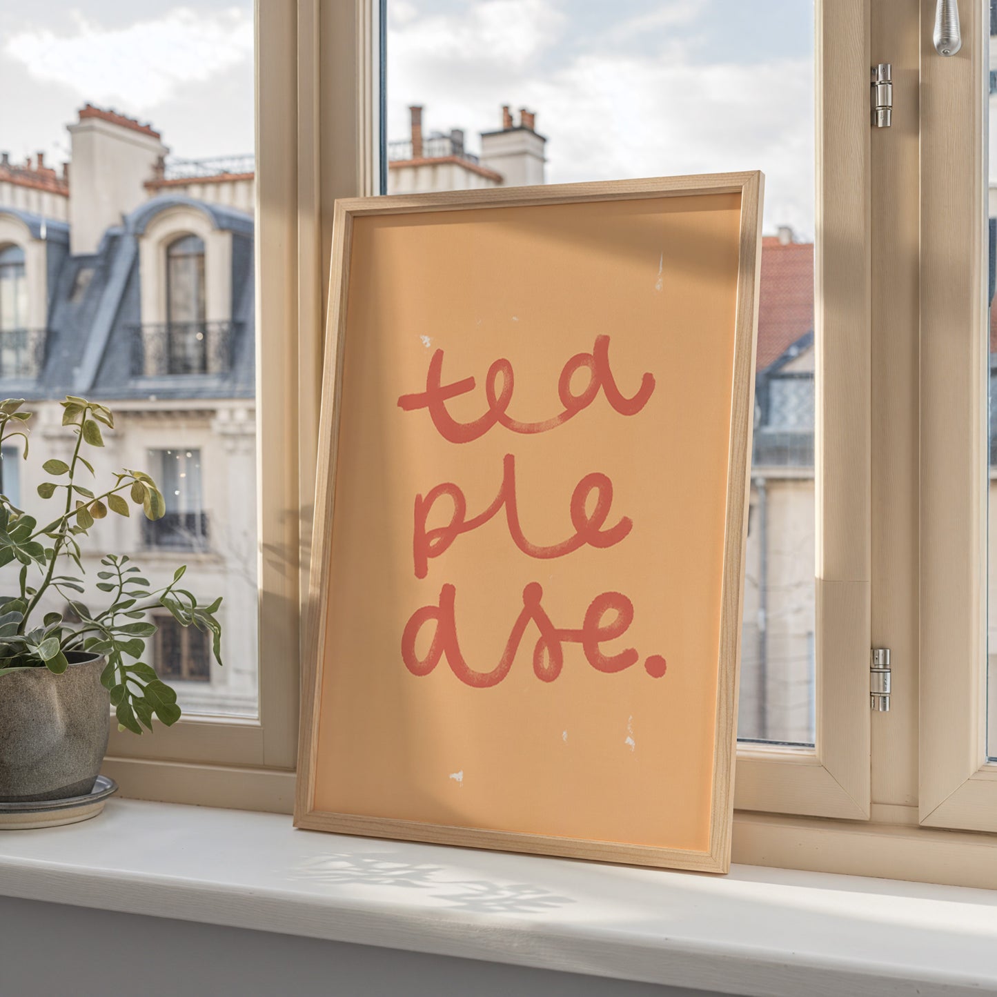 Tea Please | Tea Print | UNFRAMED