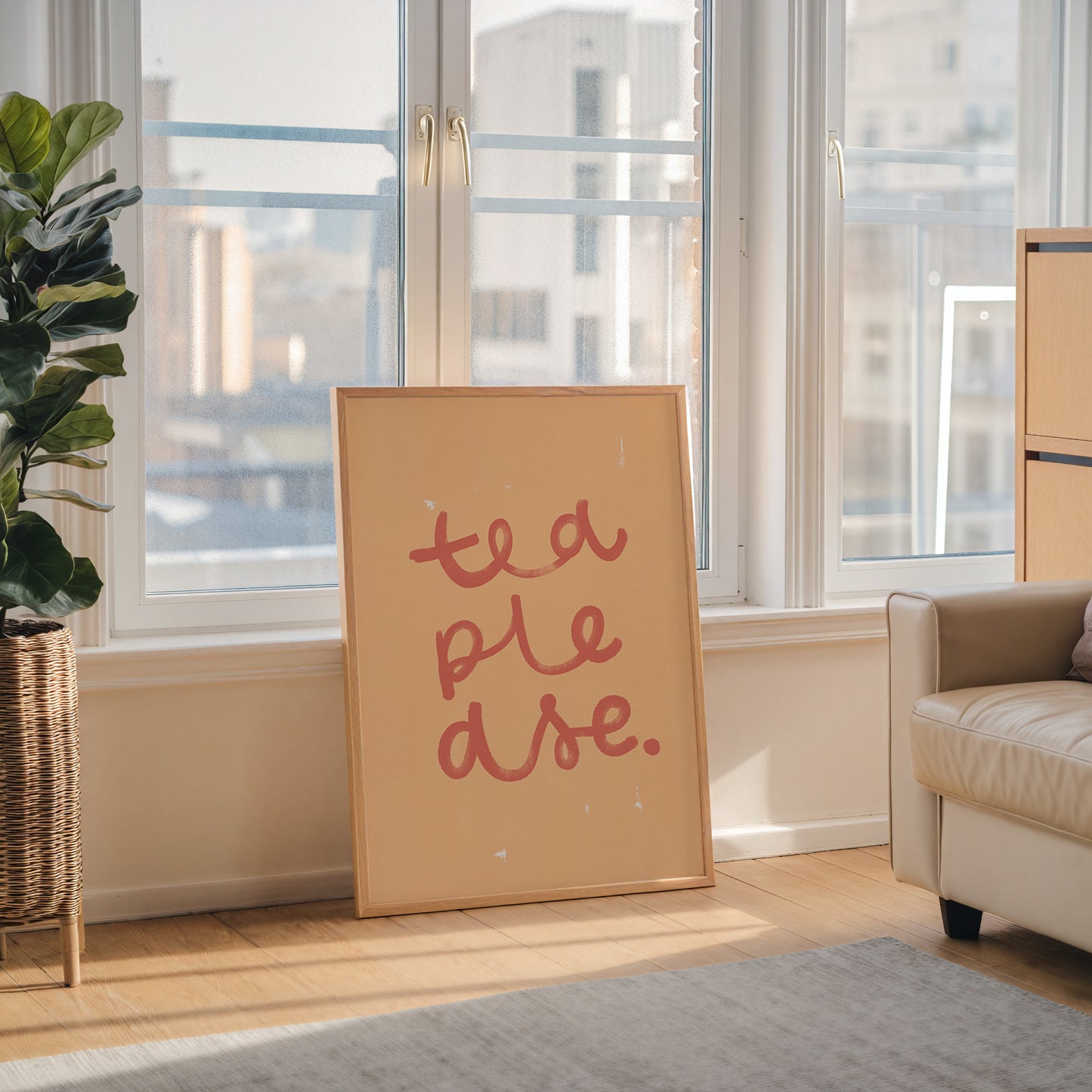 Tea Please | Tea Print | UNFRAMED