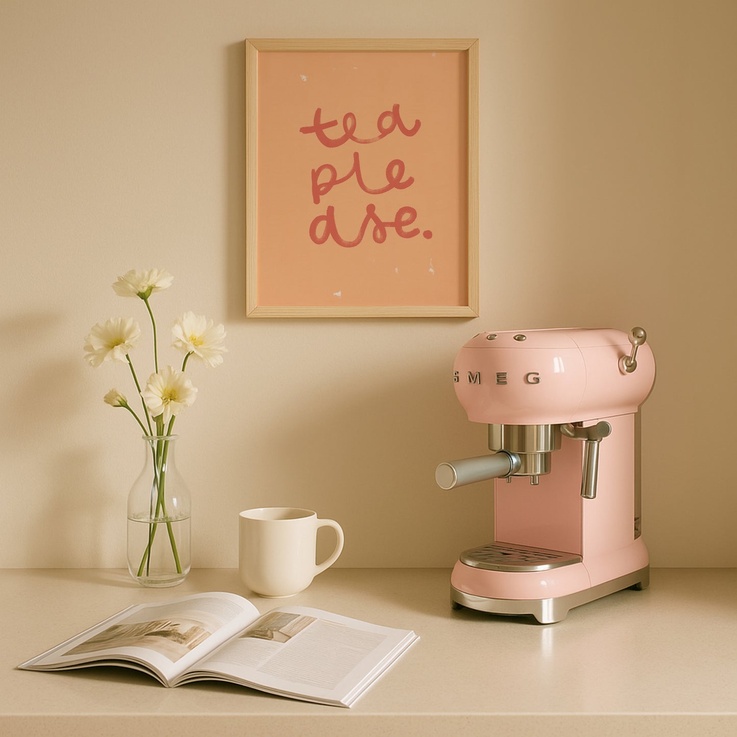 Tea Please | Tea Print | UNFRAMED