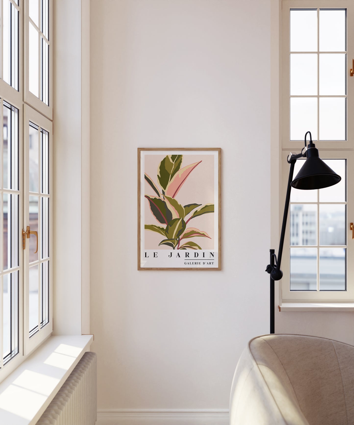 Le Jardin | Plant Print | UNFRAMED