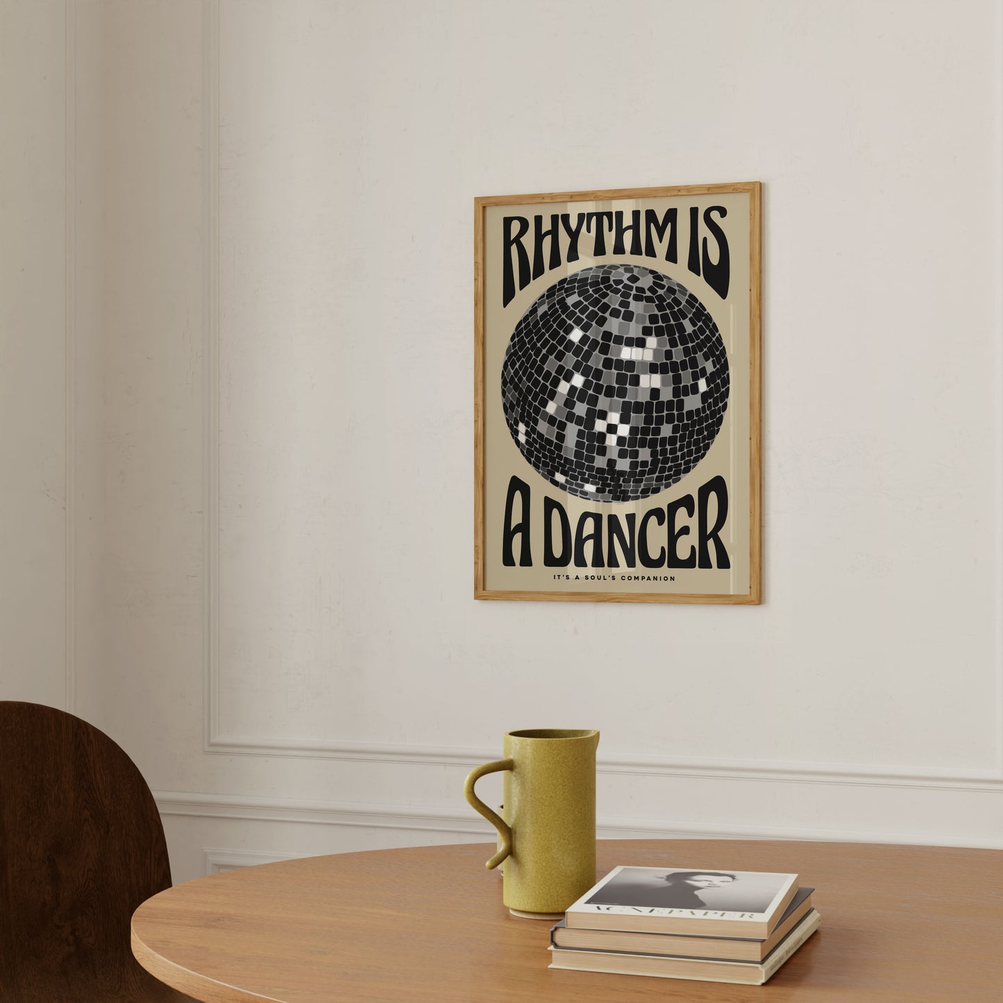 Rhythm is a Dancer | Disco Ball Poster | UNFRAMED