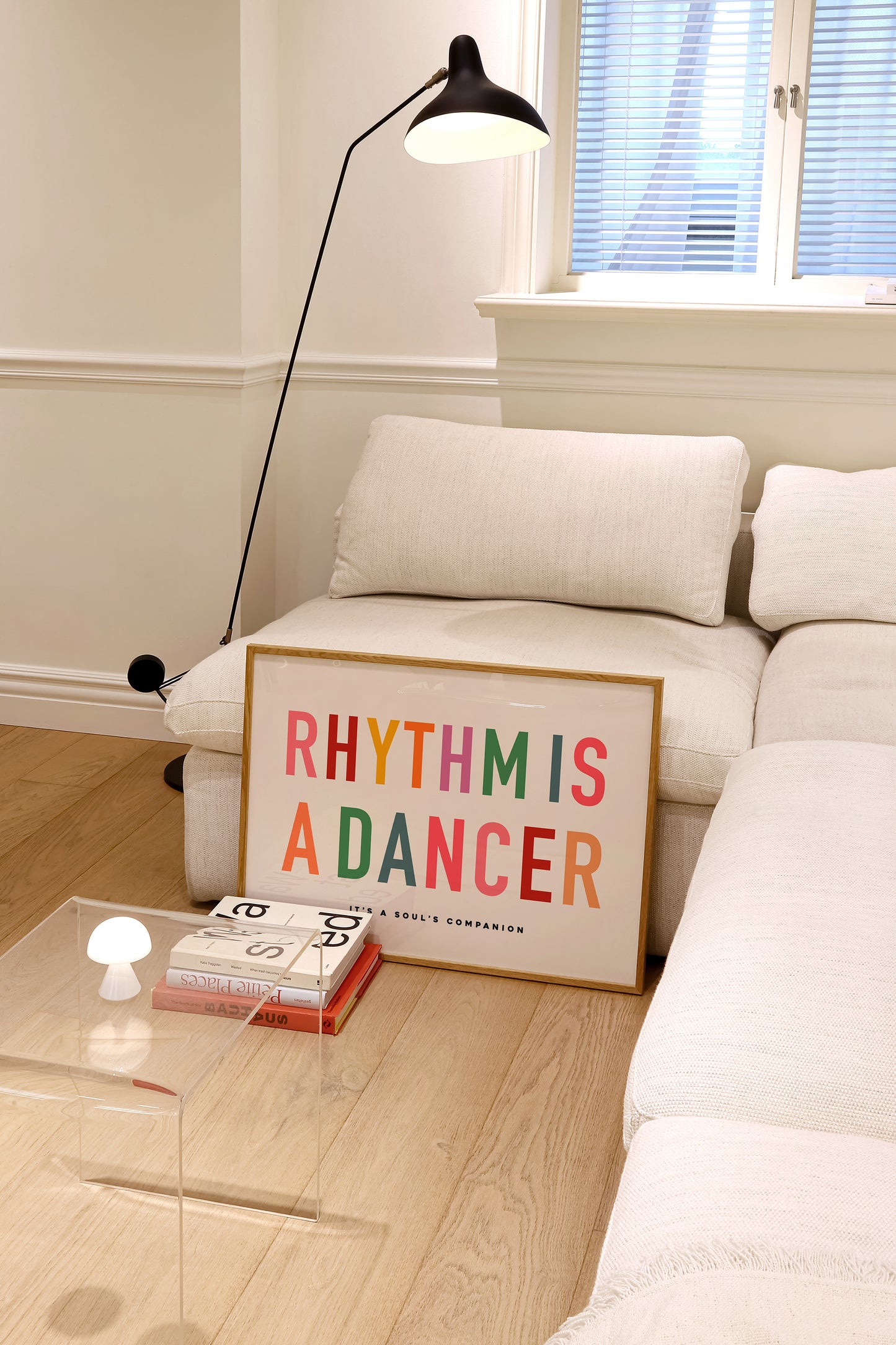 Rhythm is a Dancer | Lyrics Poster | UNFRAMED