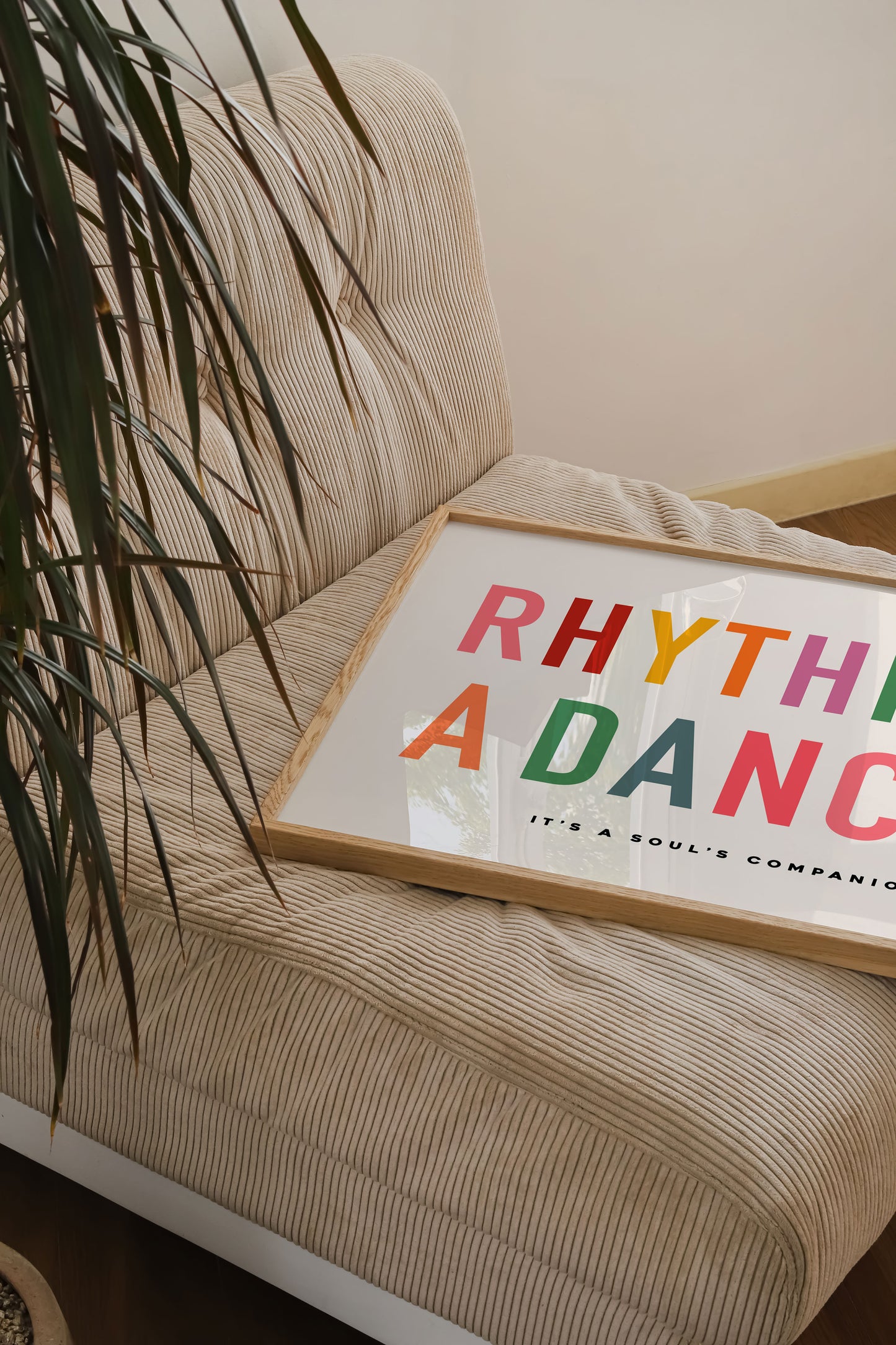 Rhythm is a Dancer | Lyrics Poster | UNFRAMED