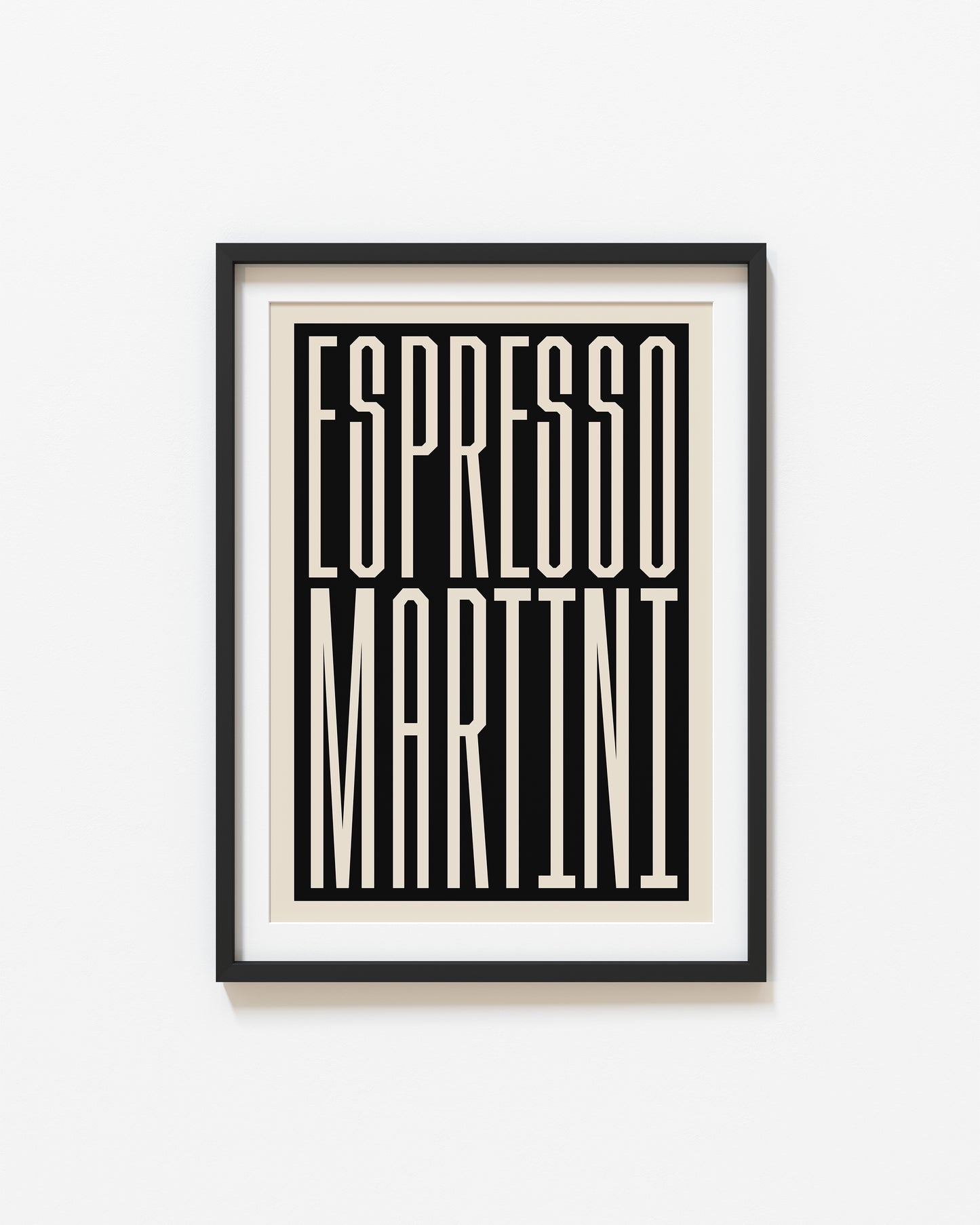 Espresso Martini | Happy Hour | Set of 2 Prints | UNFRAMED