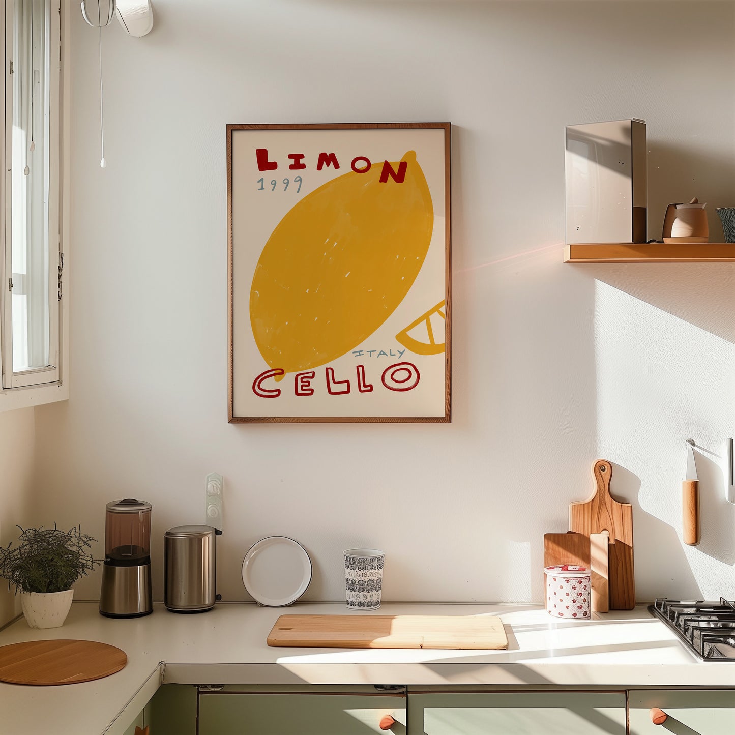 Limoncello | Cocktail Print | UNFRAMED