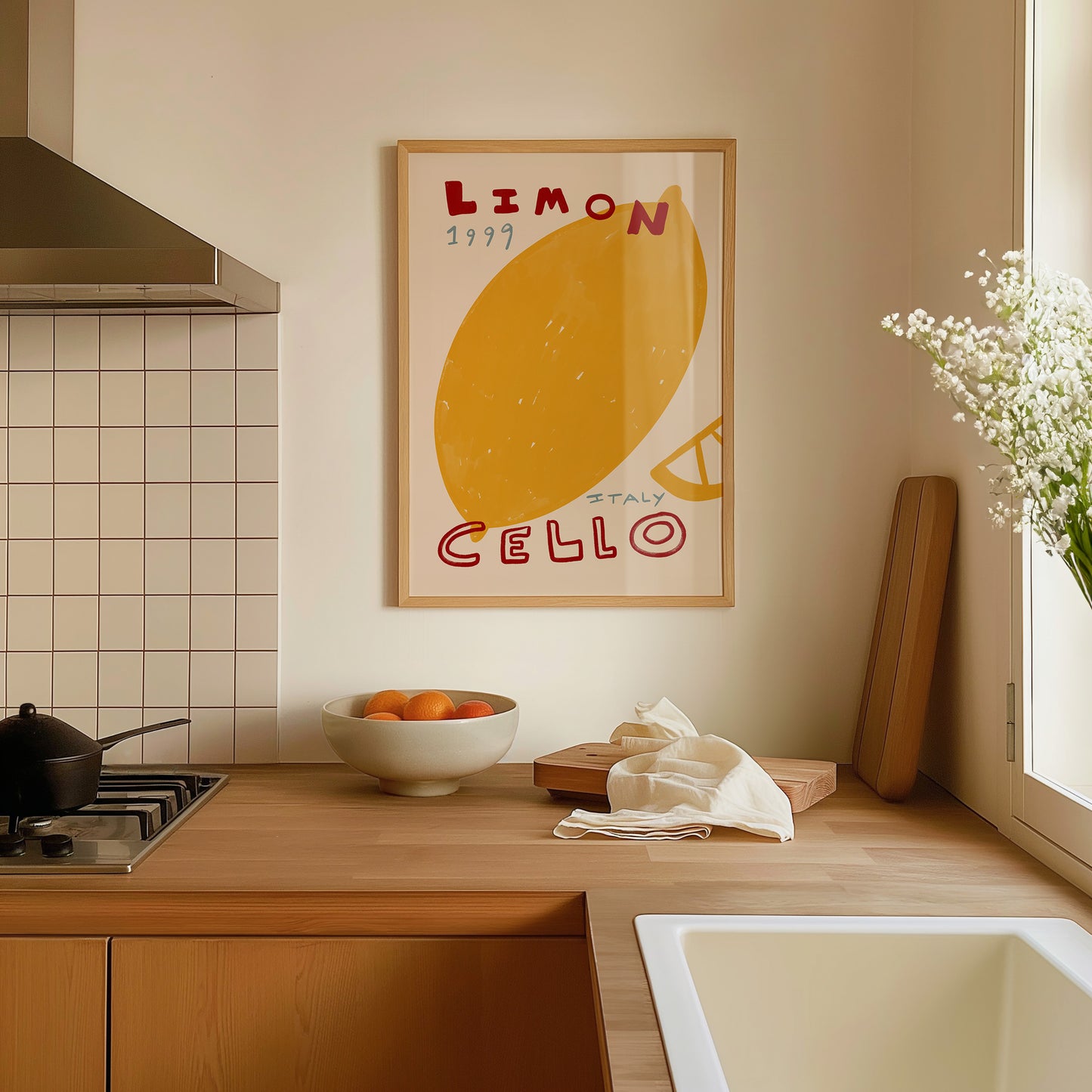 Limoncello | Cocktail Print | UNFRAMED