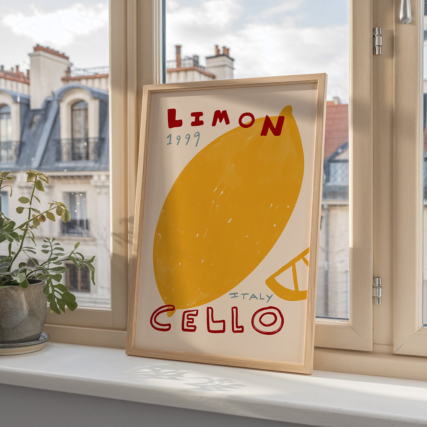 Limoncello | Cocktail Print | UNFRAMED