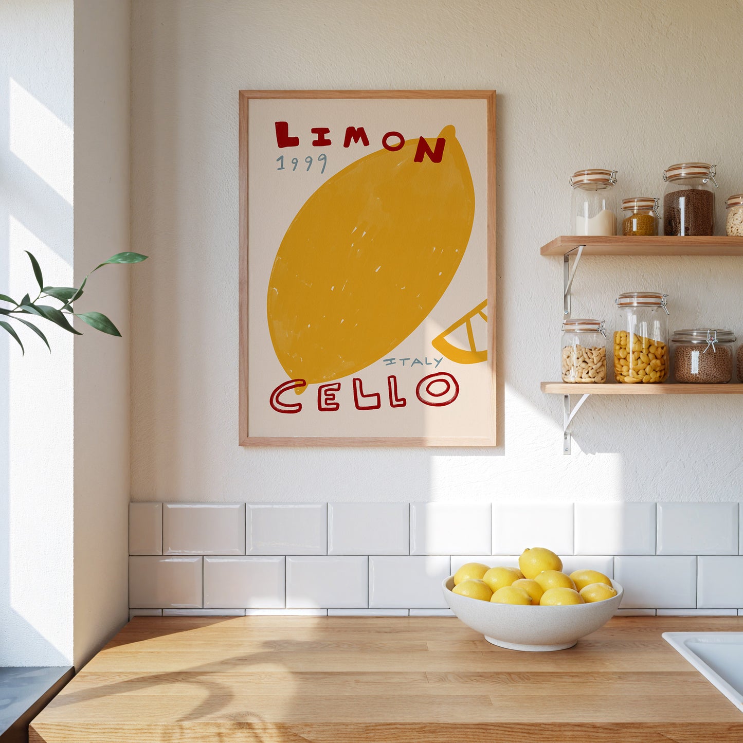 Limoncello | Cocktail Print | UNFRAMED
