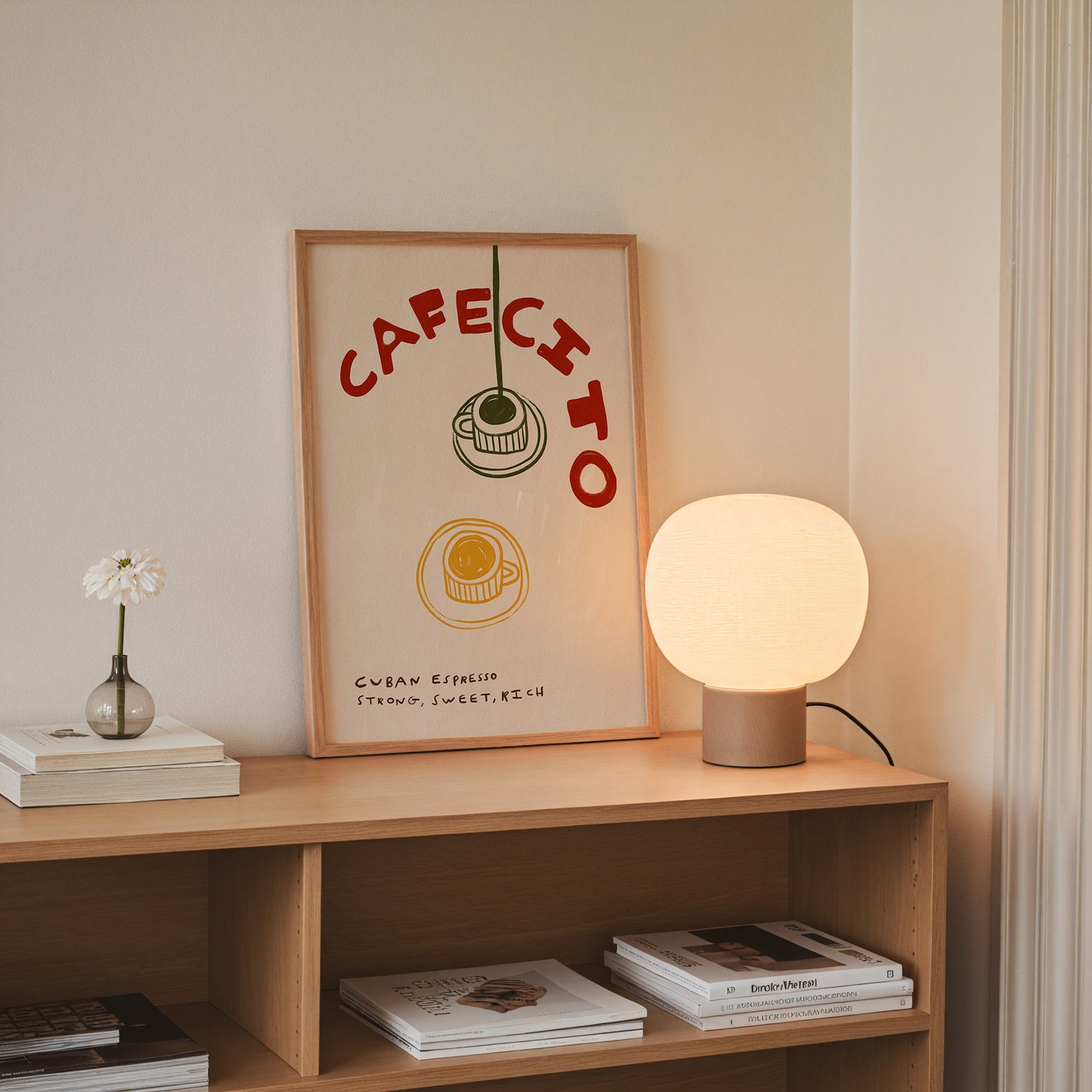 Cafecito | Coffee Print | UNFRAMED