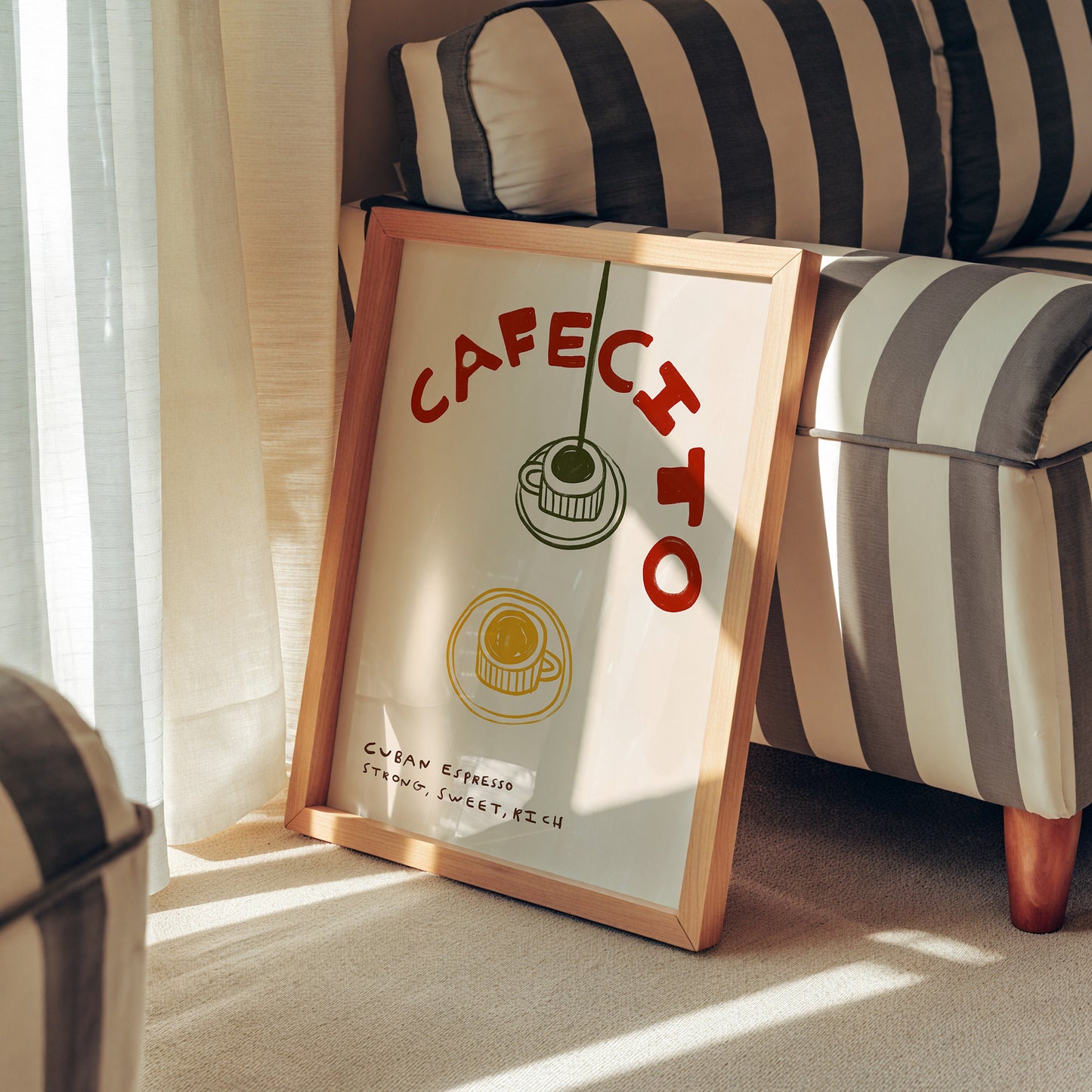 Cafecito | Coffee Print | UNFRAMED