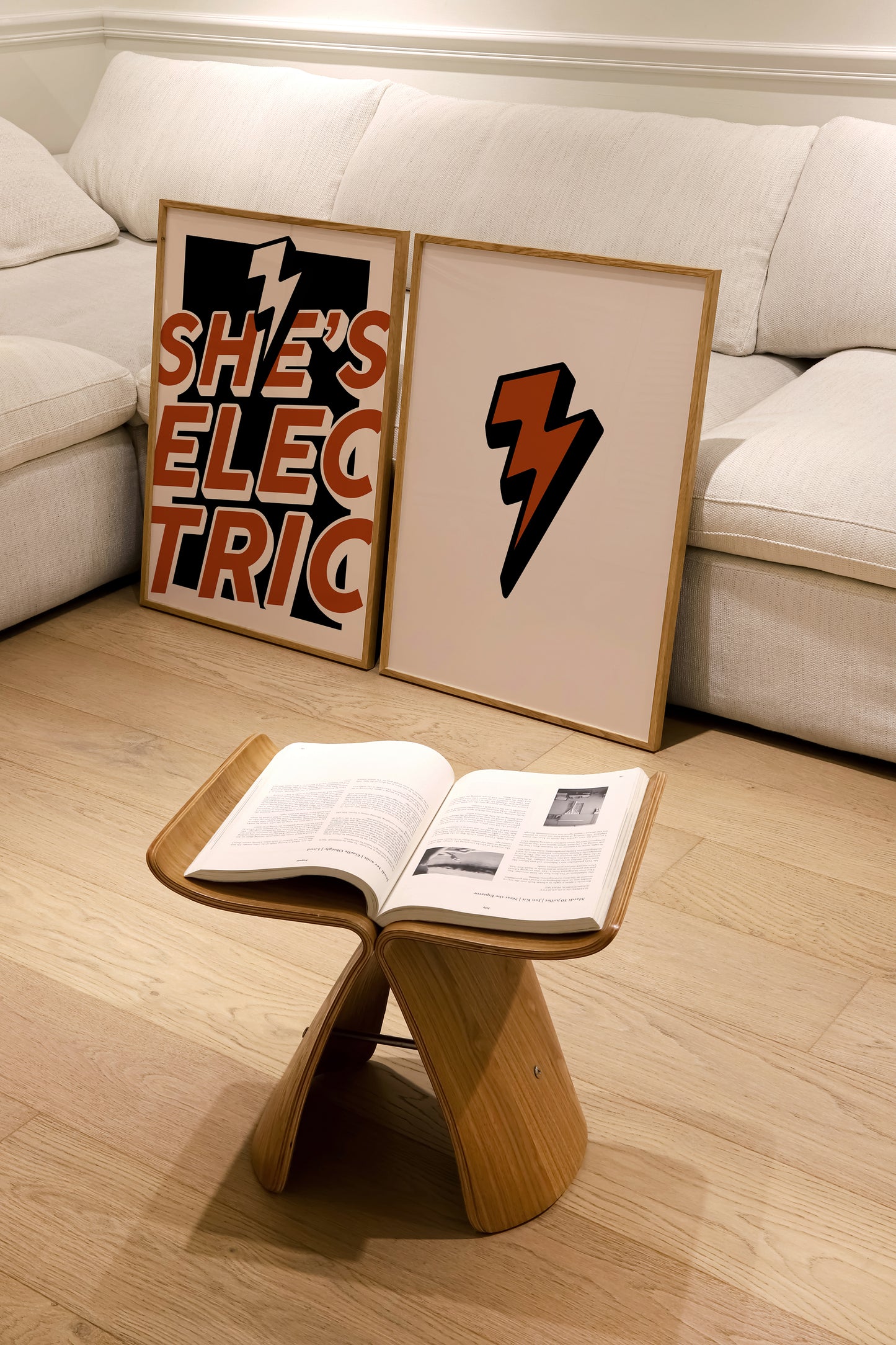 She's Electric | Set of 2 Prints | UNFRAMED