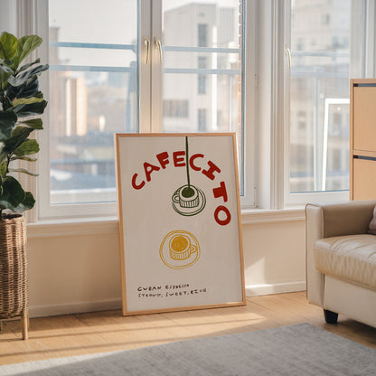 Cafecito | Coffee Print | UNFRAMED