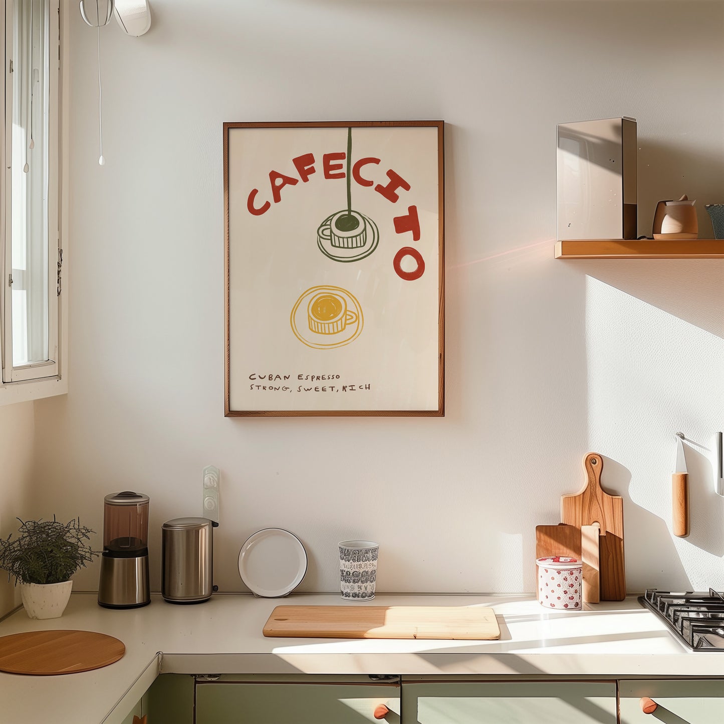 Cafecito | Coffee Print | UNFRAMED