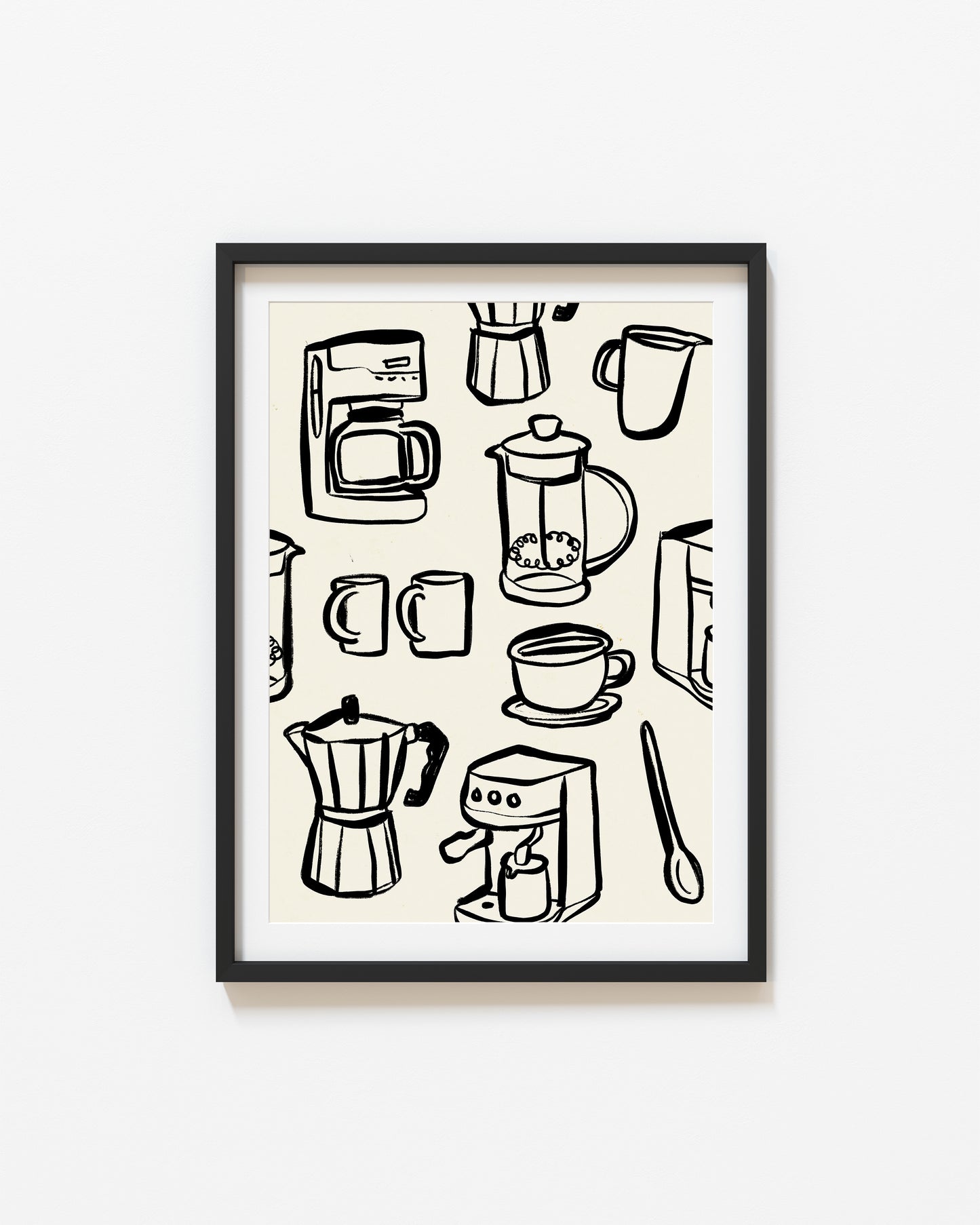 Coffee Makers | Set of 2 Prints | UNFRAMED