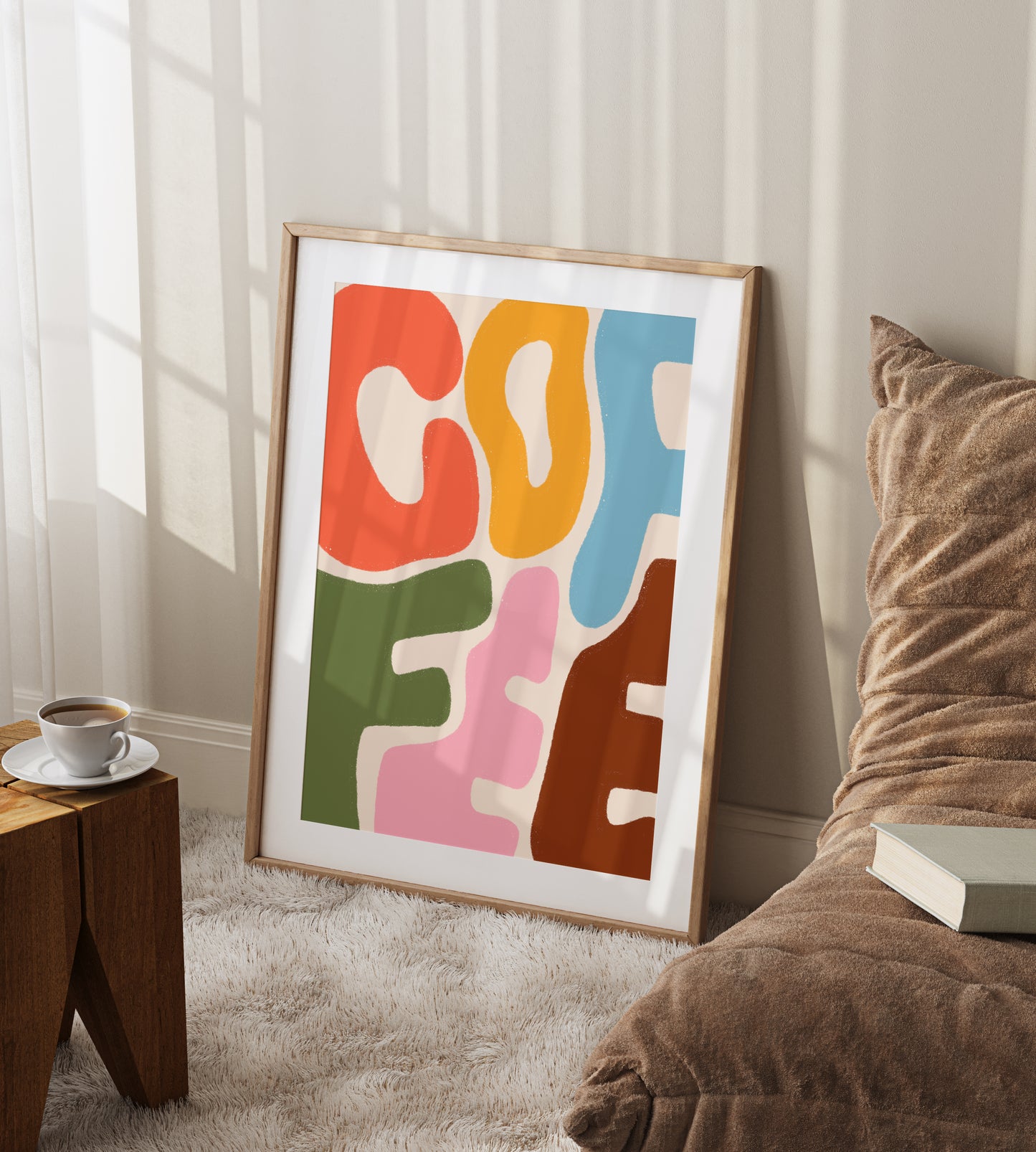 Coffee | Typography Poster | UNFRAMED