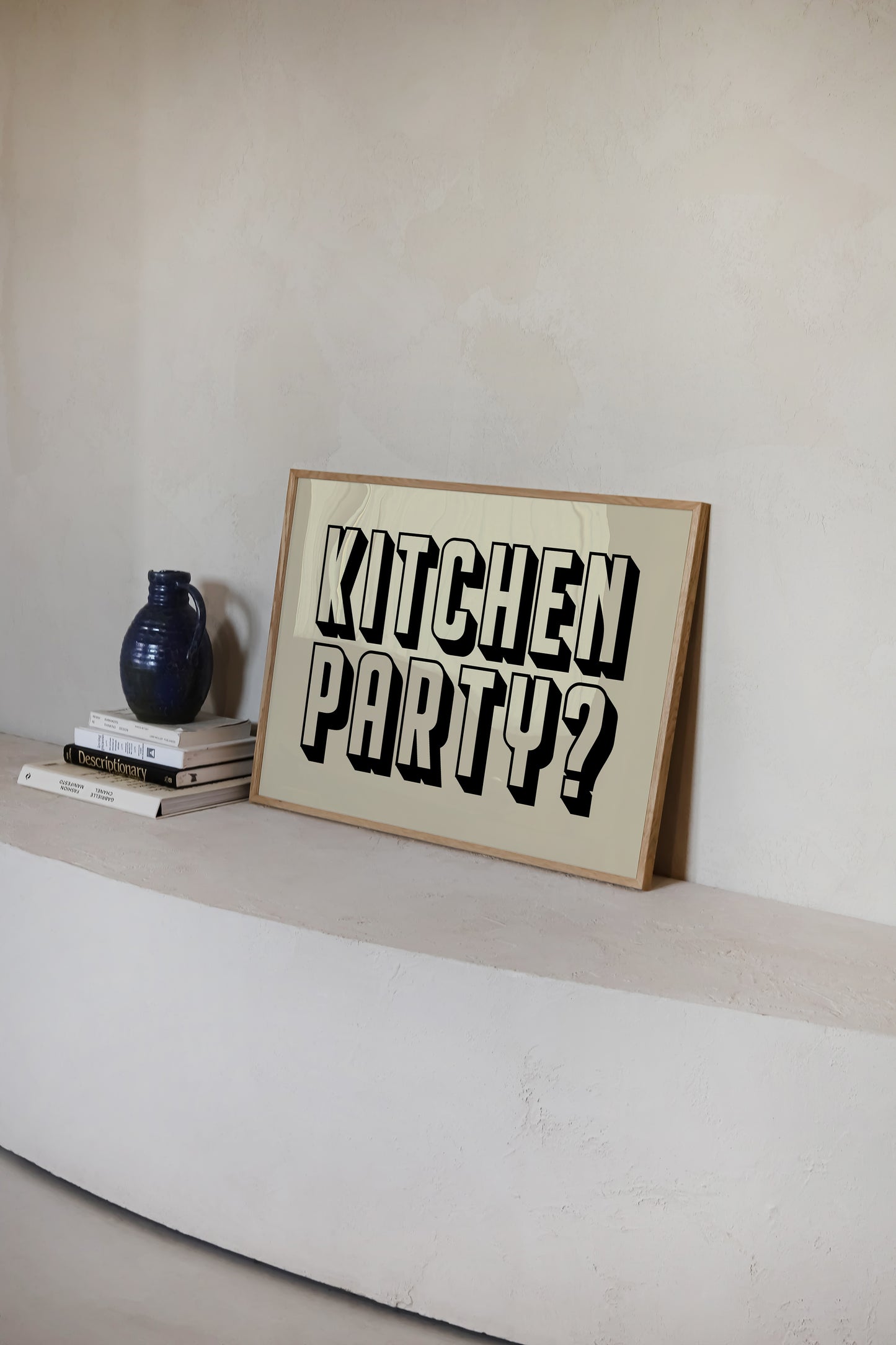 Kitchen Party? | Kitchen Poster | UNFRAMED