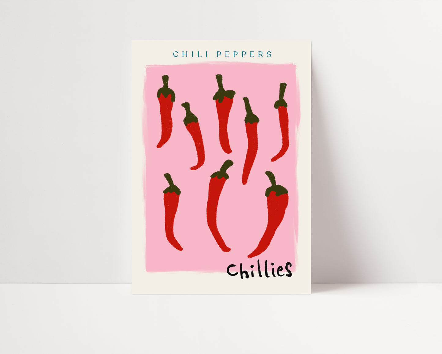 Chili Peppers | Chillies Print | UNFRAMED