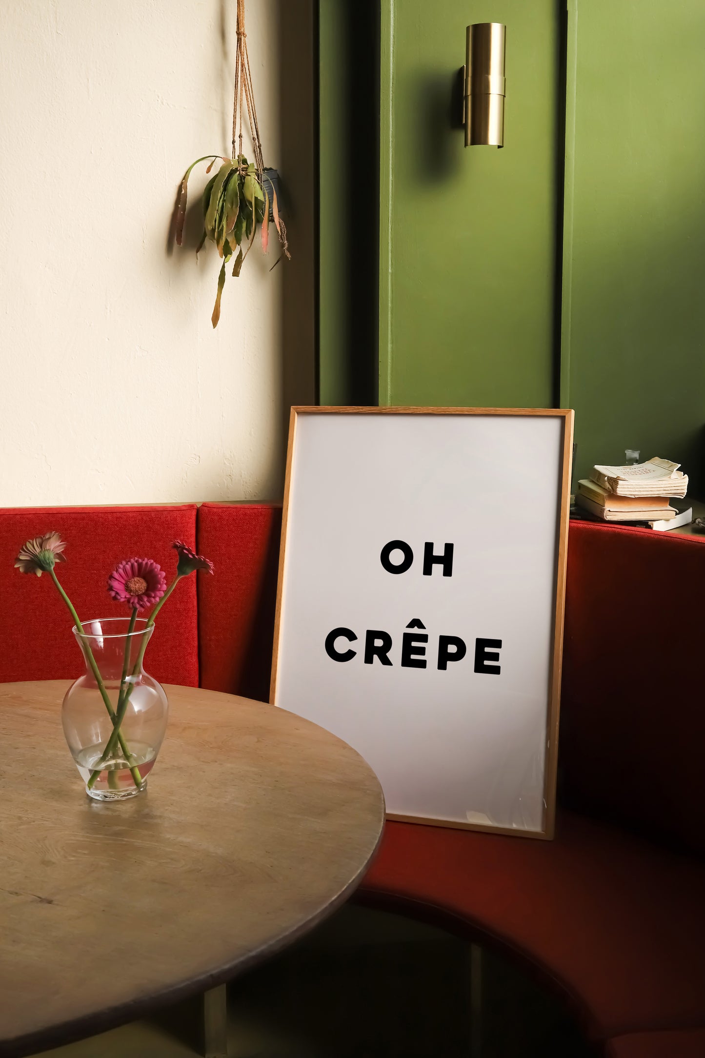 Oh Crepe | Kitchen Print | UNFRAMED