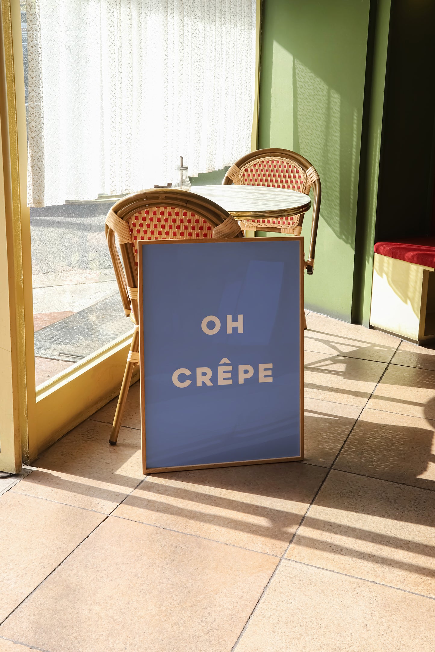 Oh Crepe | Kitchen Print | UNFRAMED