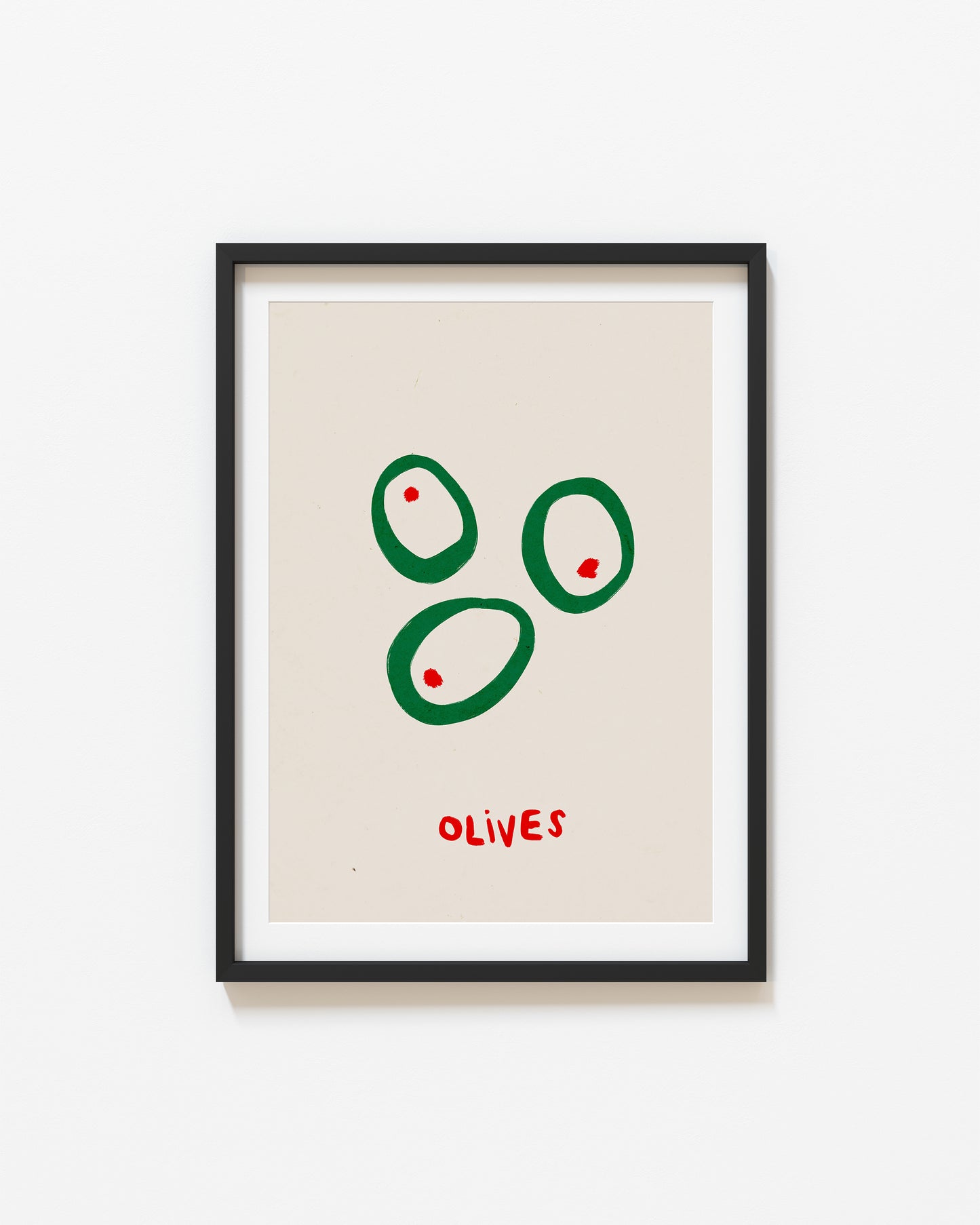 Olives And Cherries | Set of 2 Prints | UNFRAMED