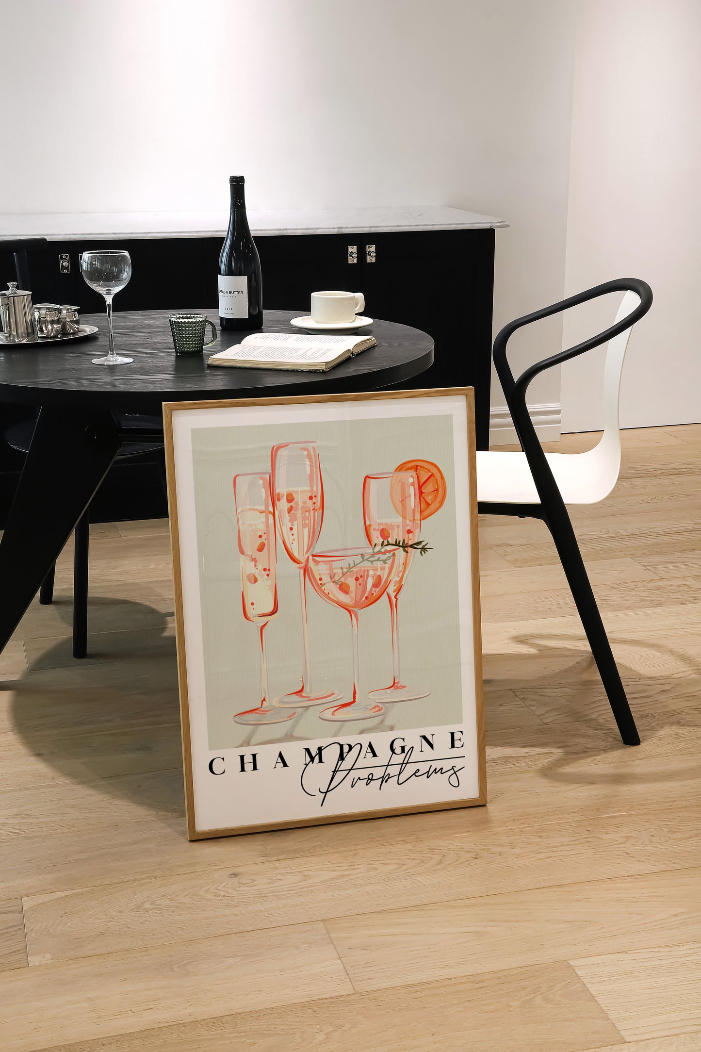 Champagne Problems | Champagne Print | UNFRAMED