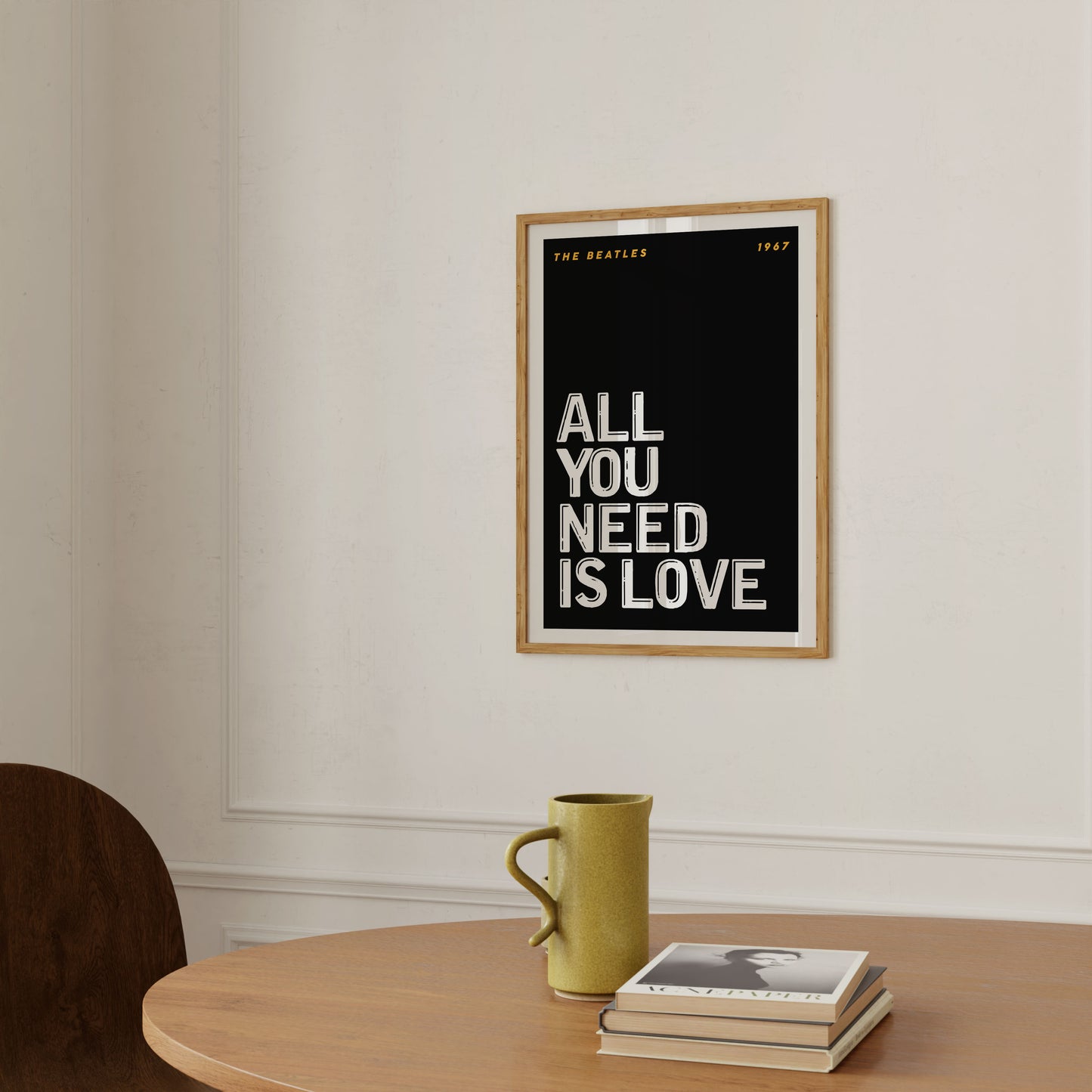 All You Need is Love | The Beatles Poster | UNFRAMED