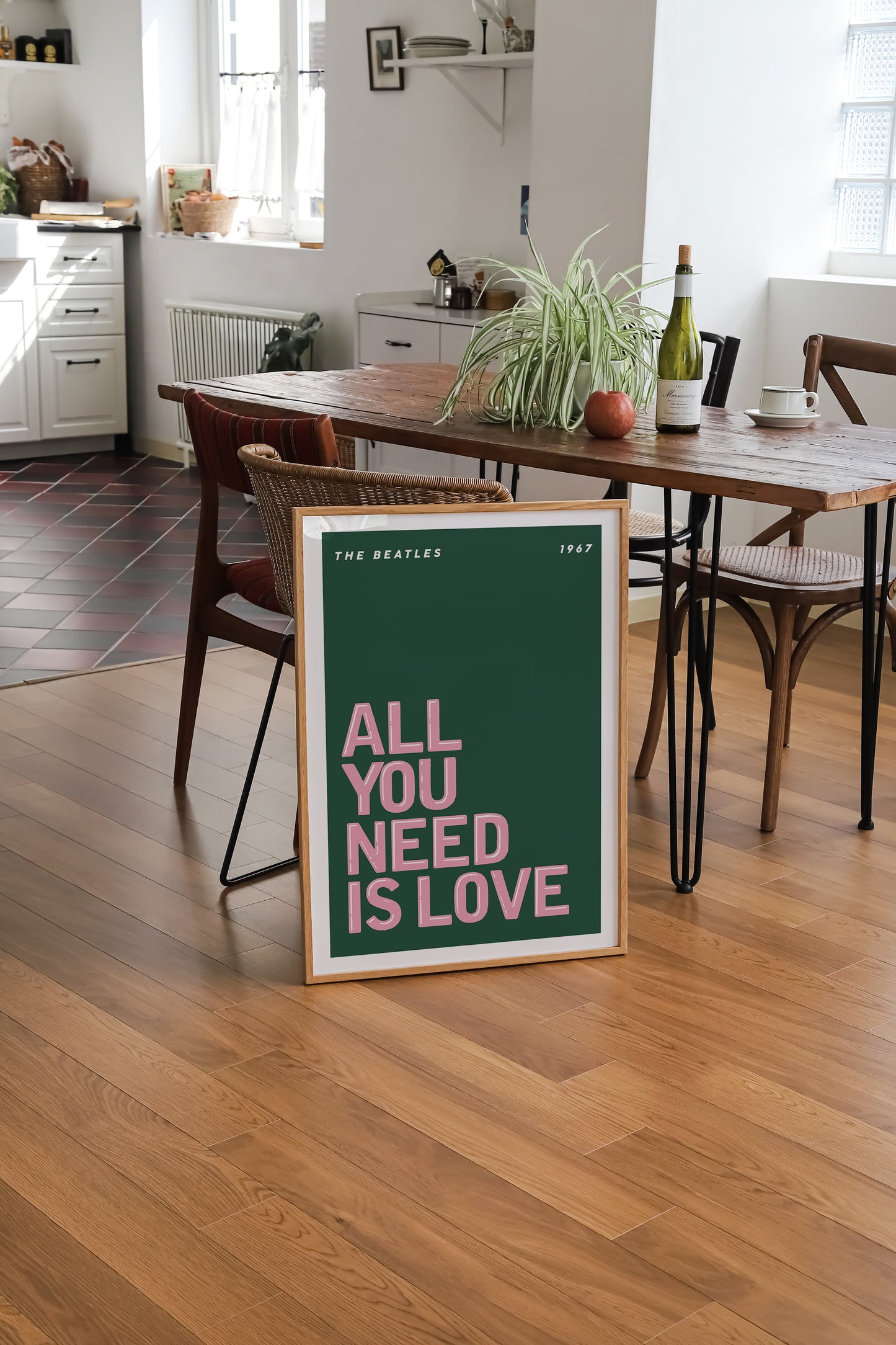 All You Need is Love | The Beatles Poster | UNFRAMED