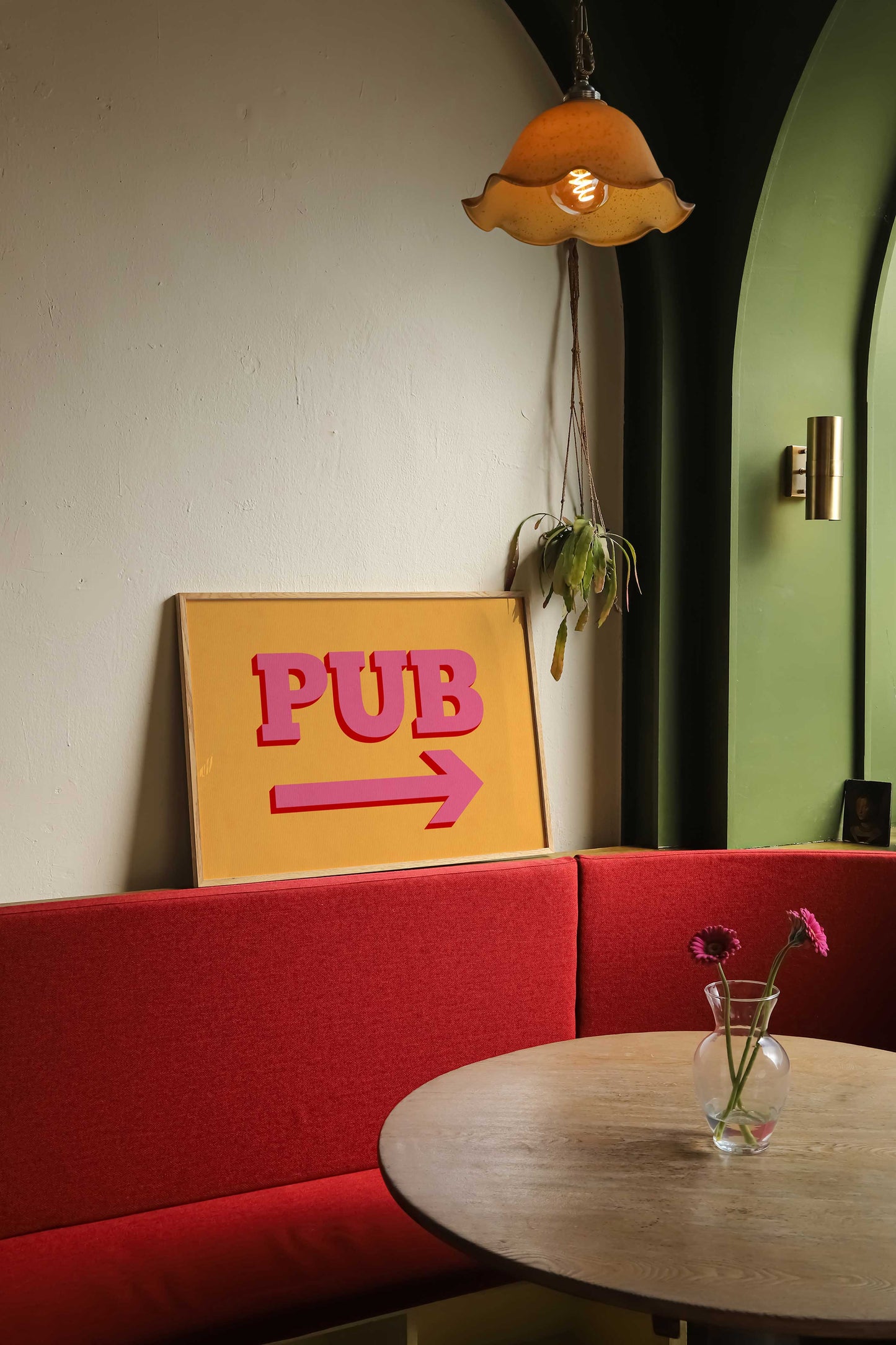 Pub This Way | Bar Poster | UNFRAMED