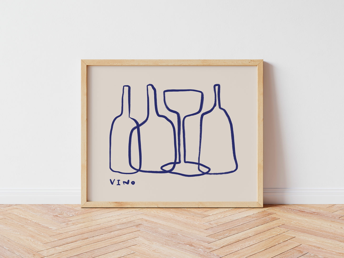 Vino | Wine Print | UNFRAMED