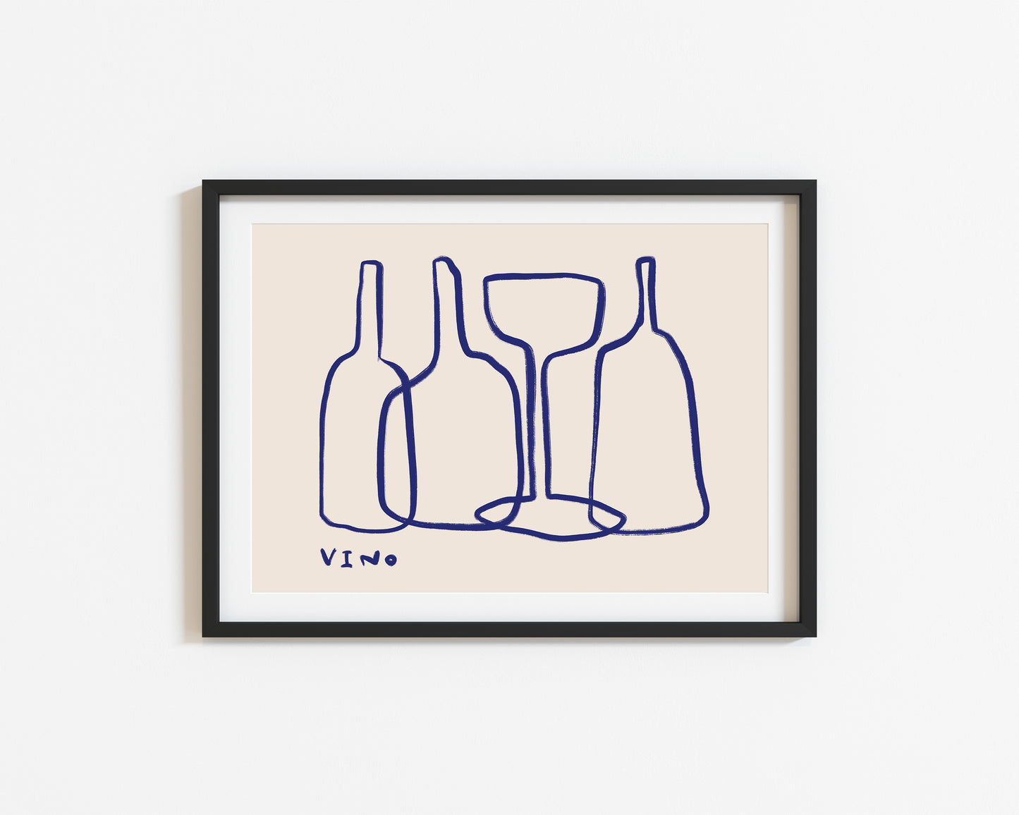 Vino | Wine Print | UNFRAMED