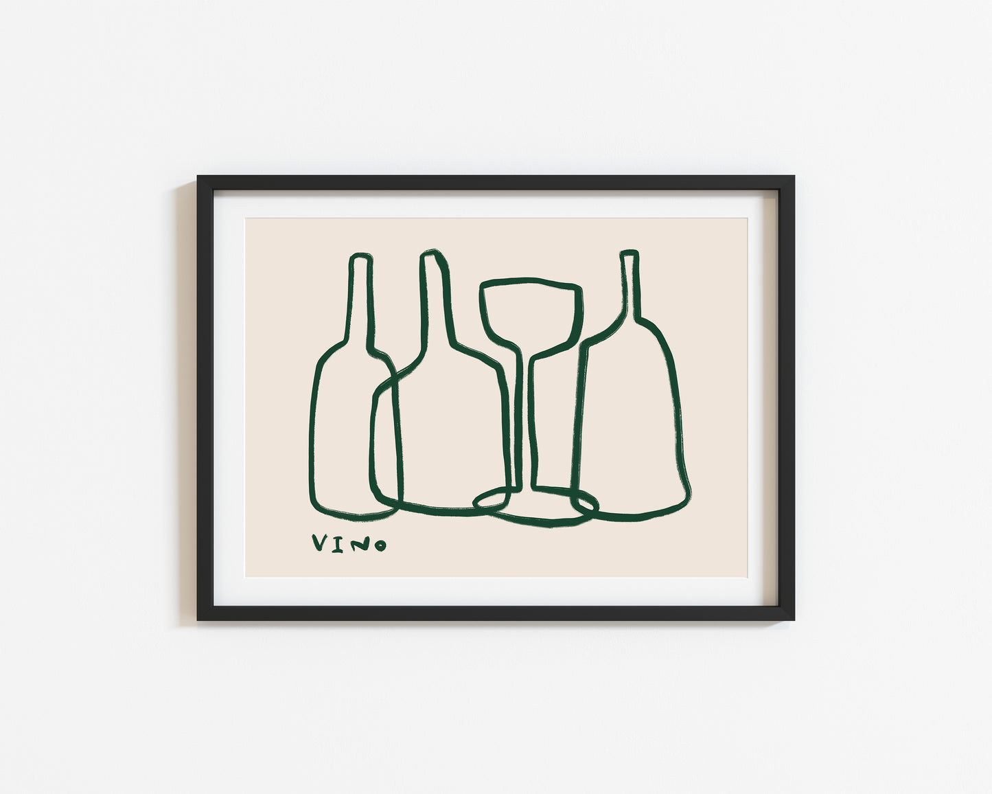 Vino | Wine Print | UNFRAMED