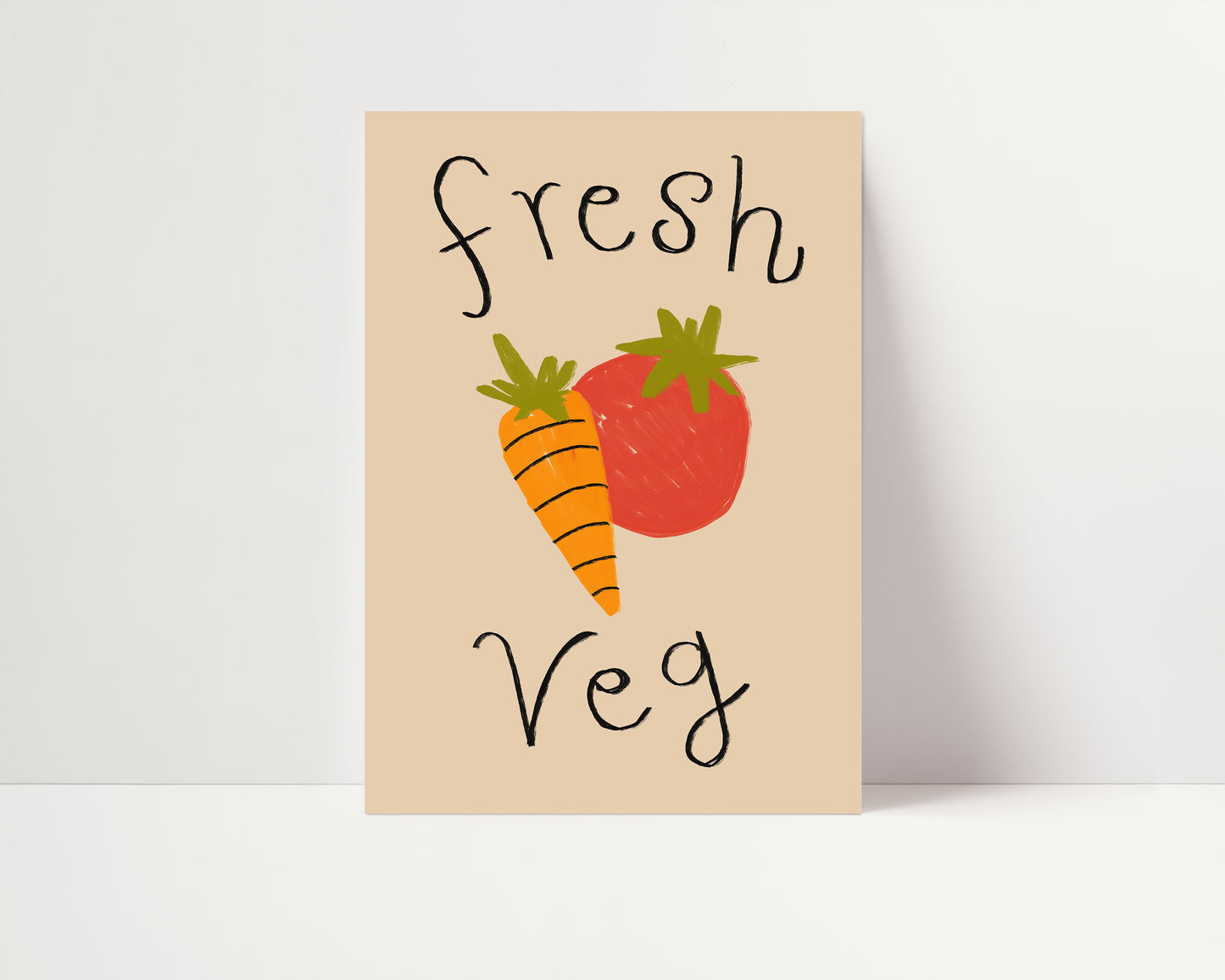 Fresh Veg | Kitchen Print | UNFRAMED