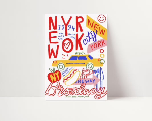 New York City | NYC Print | UNFRAMED