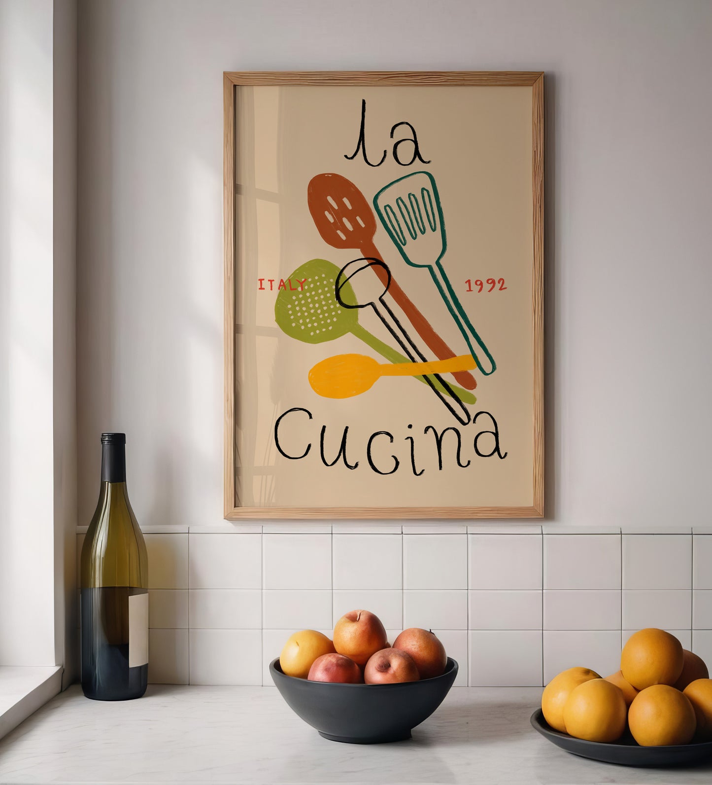 La Cucina | Kitchen Print | UNFRAMED