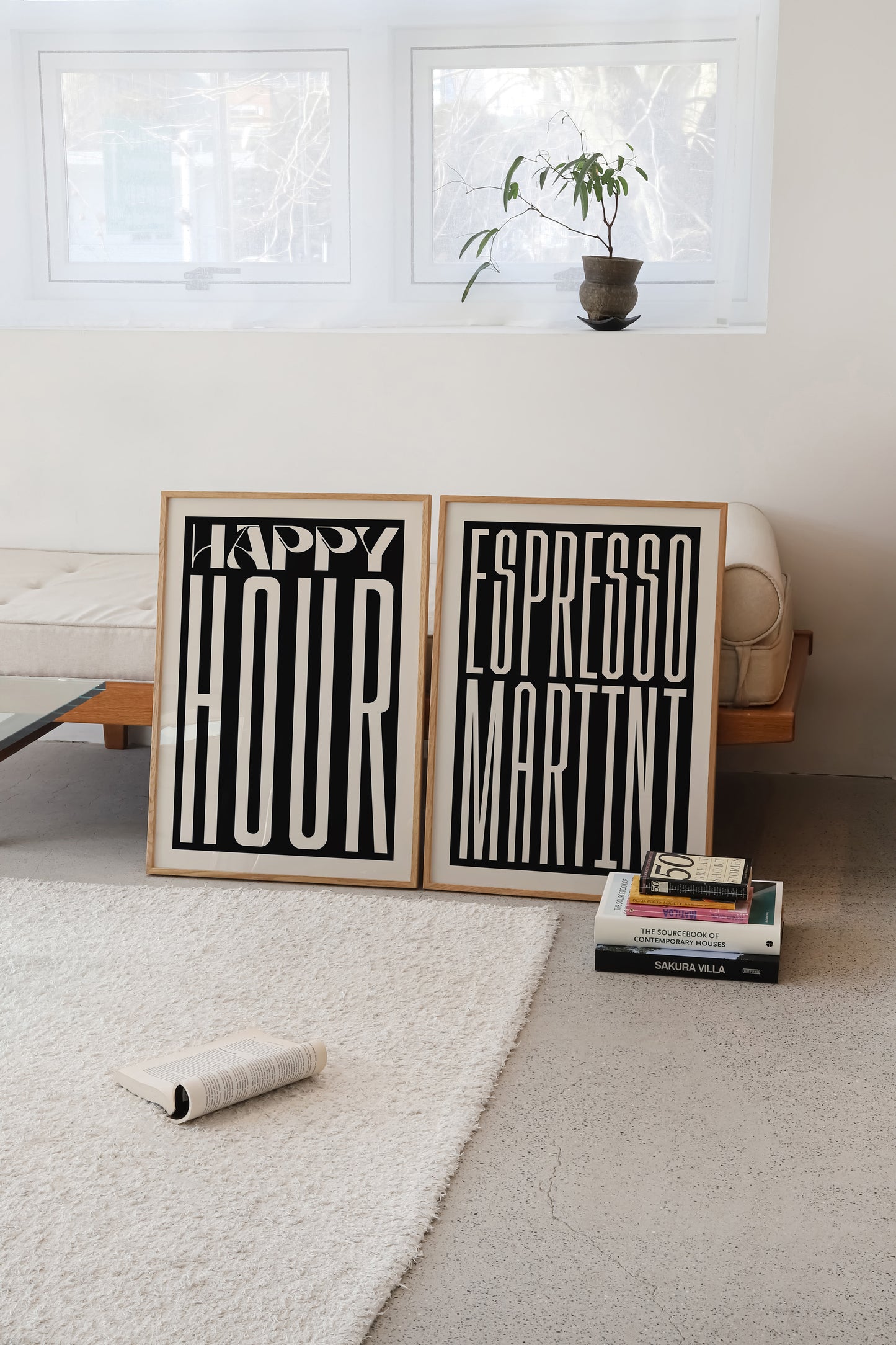 Espresso Martini | Happy Hour | Set of 2 Prints | UNFRAMED