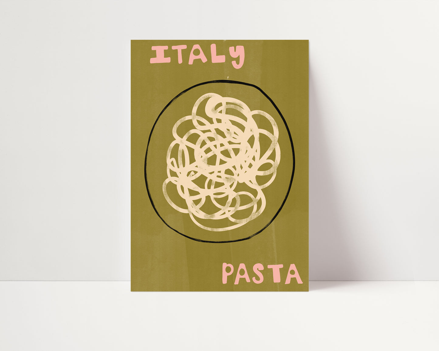 Italy Pasta | Foodie Print | UNFRAMED