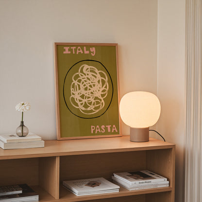 Italy Pasta | Foodie Print | UNFRAMED