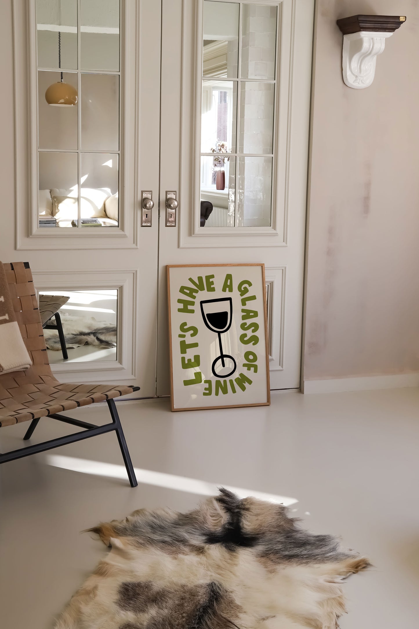 Let's Have a Glass | Wine Poster | UNFRAMED