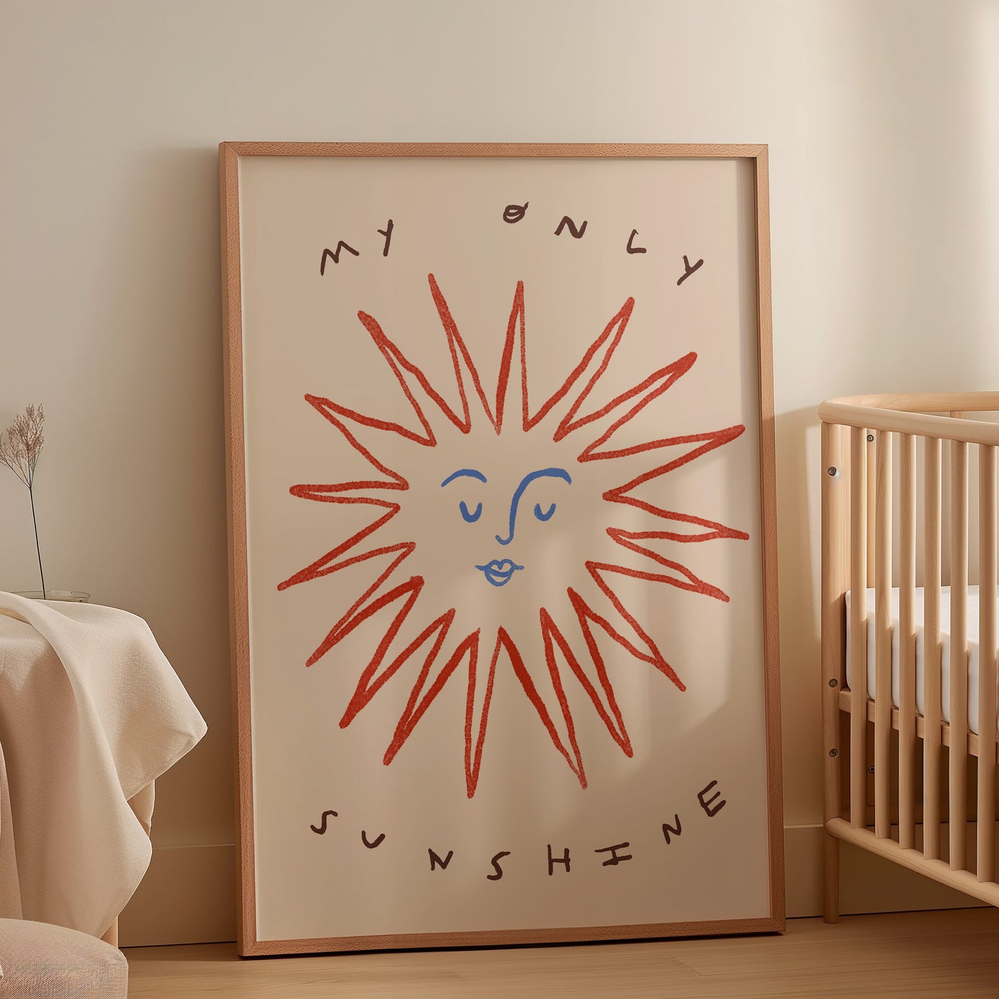 My Only Sunshine | Sun Print | UNFRAMED