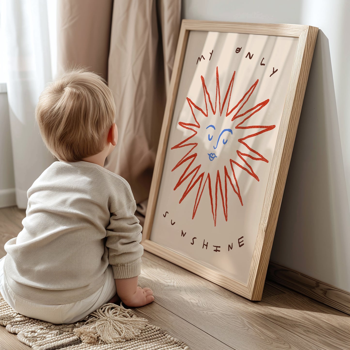 My Only Sunshine | Sun Print | UNFRAMED