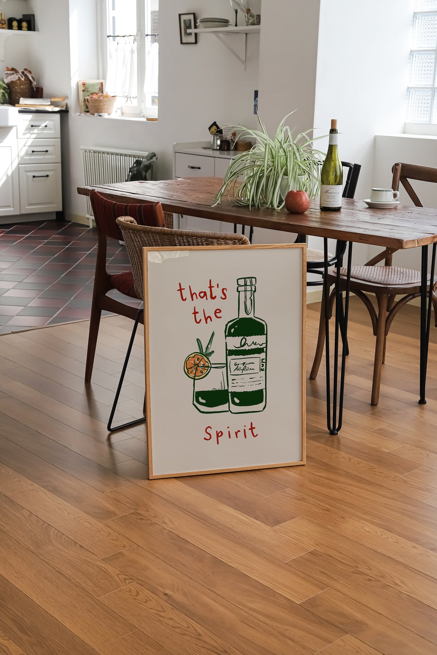 That's The Spirit | Bar Print | UNFRAMED