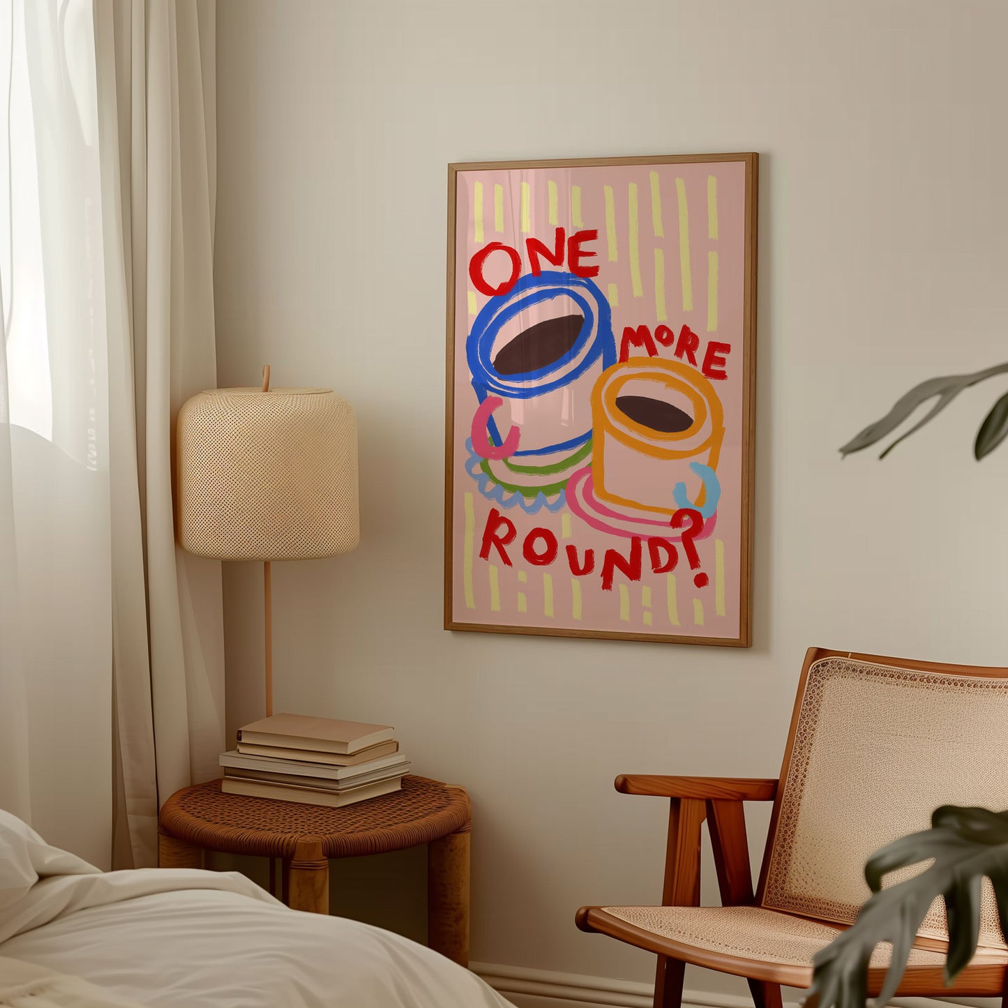 One More Round? | Coffee Print | UNFRAMED