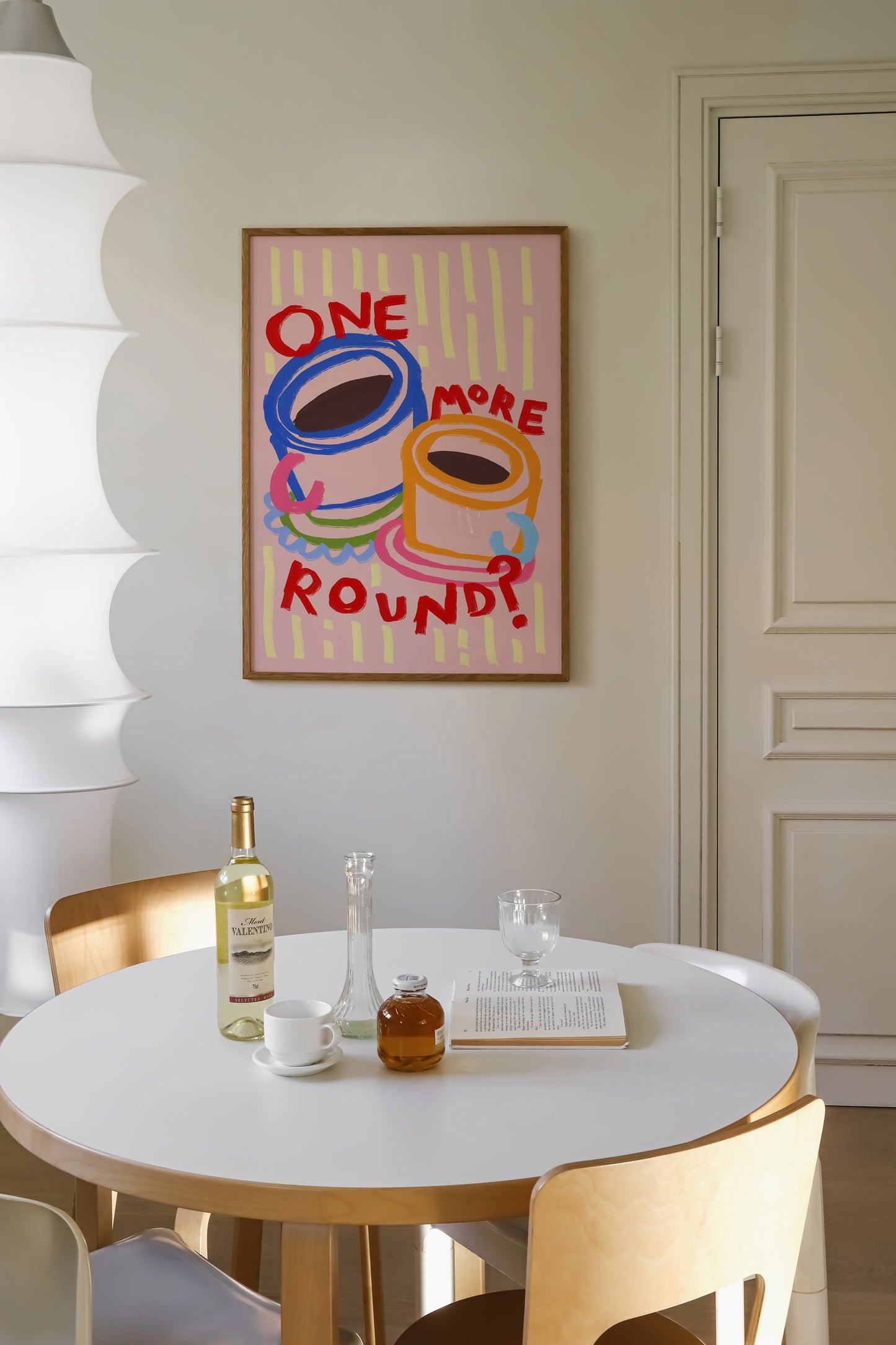 One More Round? | Coffee Print | UNFRAMED