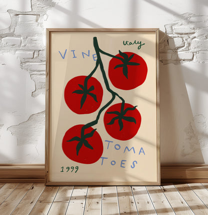 Italian Vine Tomatoes | Kitchen Print | UNFRAMED