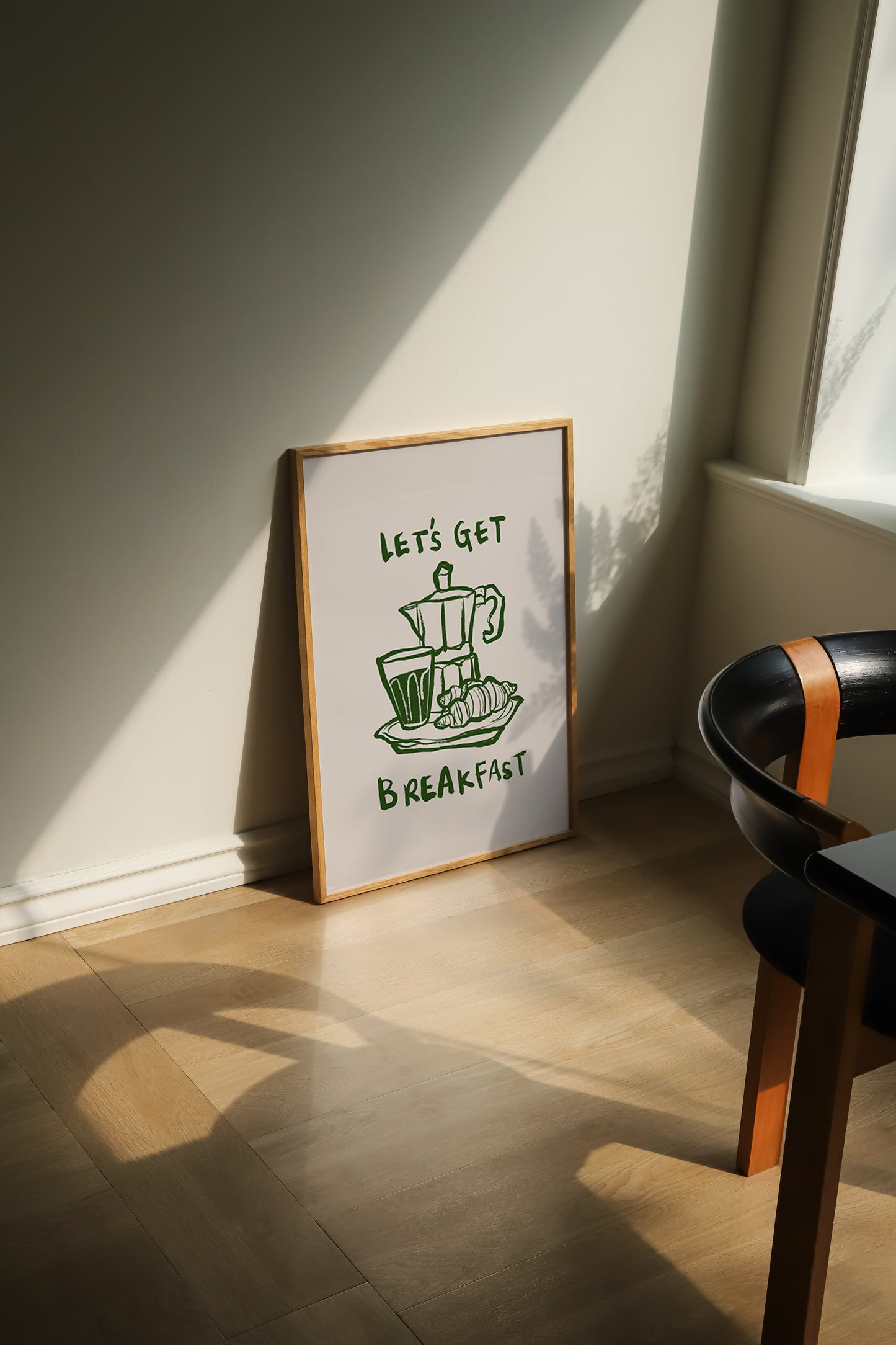 Let's Get Breakfast | Coffee Print | UNFRAMED