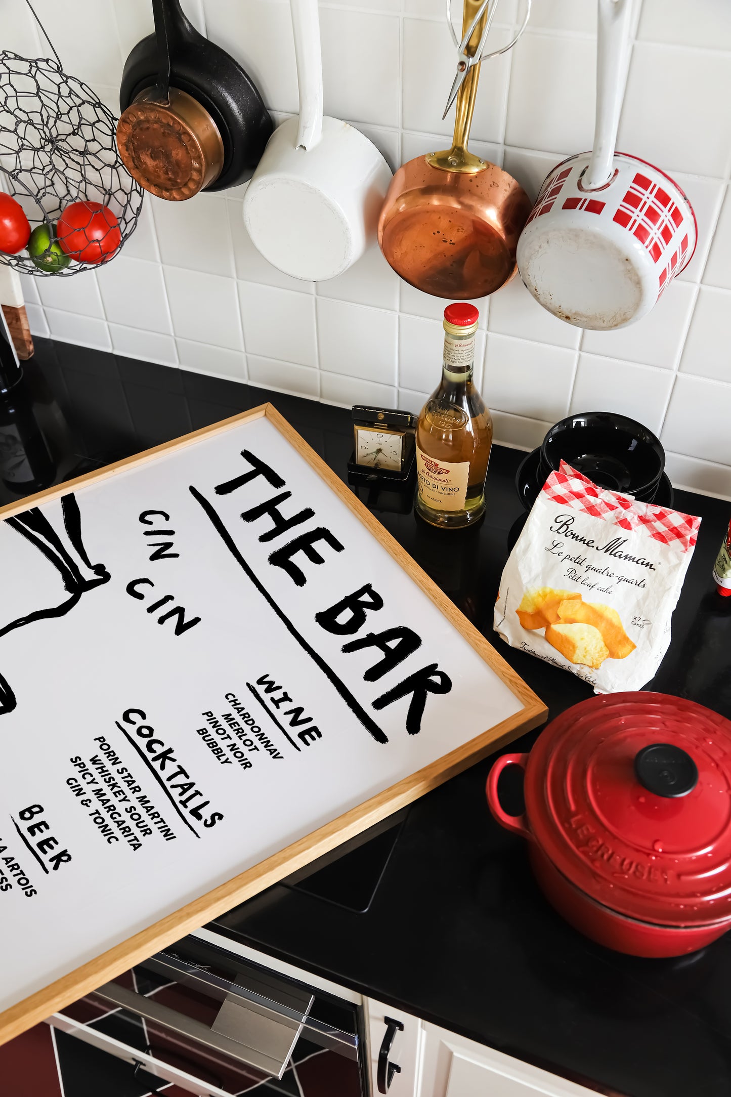 The Bar | Menu Print | UNFRAMED