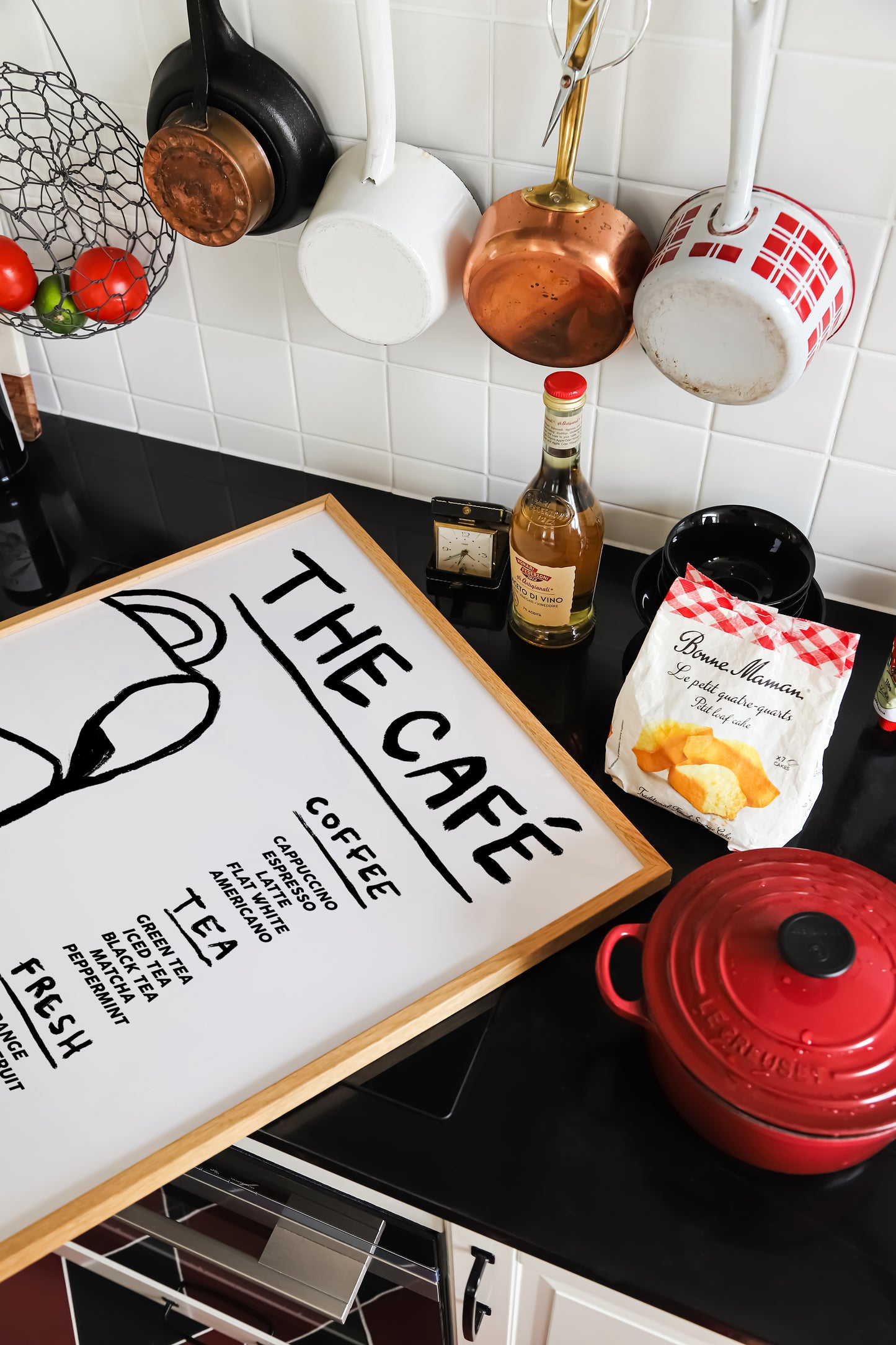 The Cafe | Menu Print | UNFRAMED